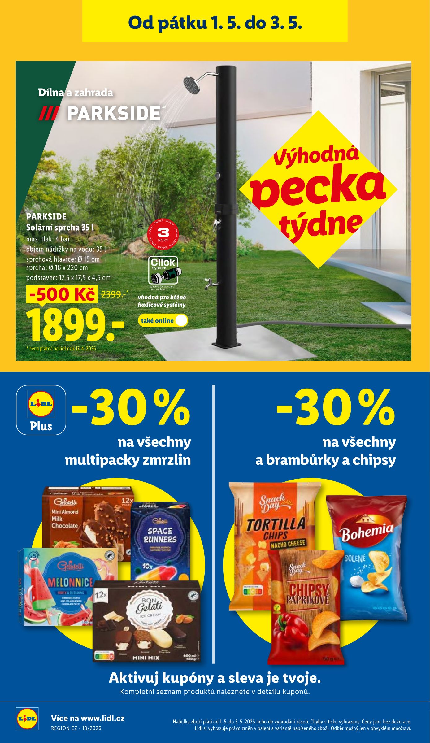 lidl - Aktuální Lidl leták platný od čtvrtka 30.04.2026 do neděle 03.05.2026 - page: 38