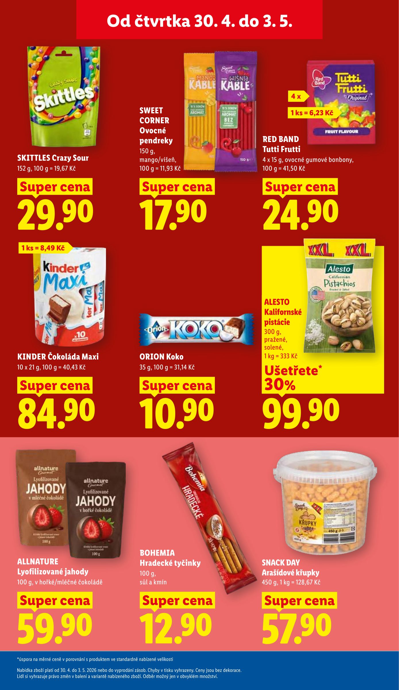 lidl - Aktuální Lidl leták platný od čtvrtka 30.04.2026 do neděle 03.05.2026 - page: 23