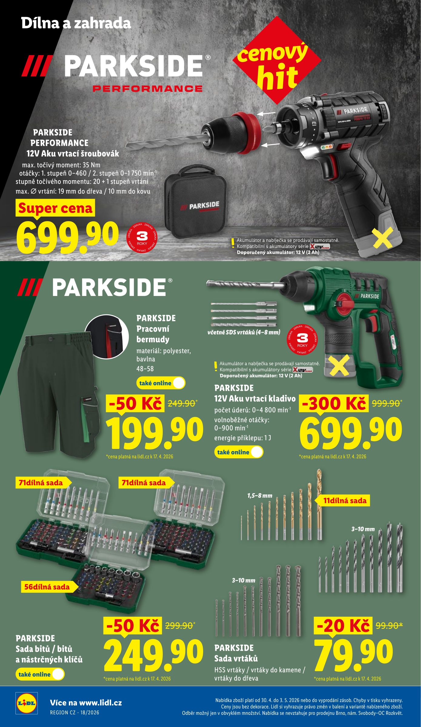 lidl - Aktuální Lidl leták platný od čtvrtka 30.04.2026 do neděle 03.05.2026 - page: 32