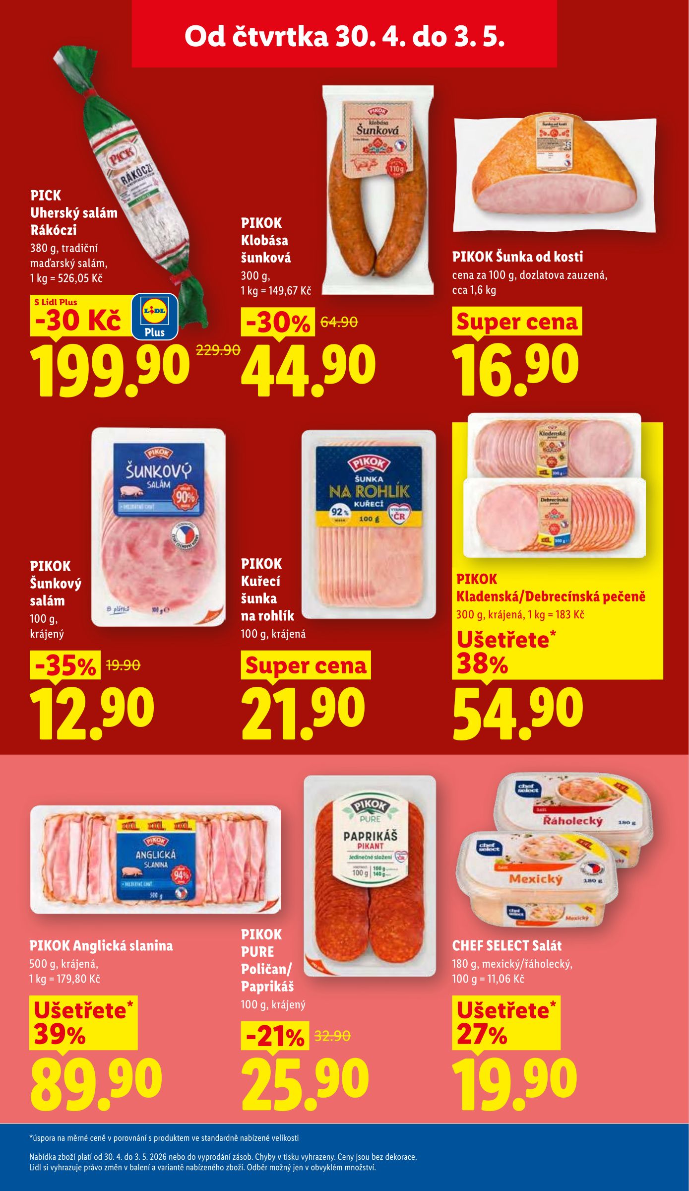 lidl - Aktuální Lidl leták platný od čtvrtka 30.04.2026 do neděle 03.05.2026 - page: 17
