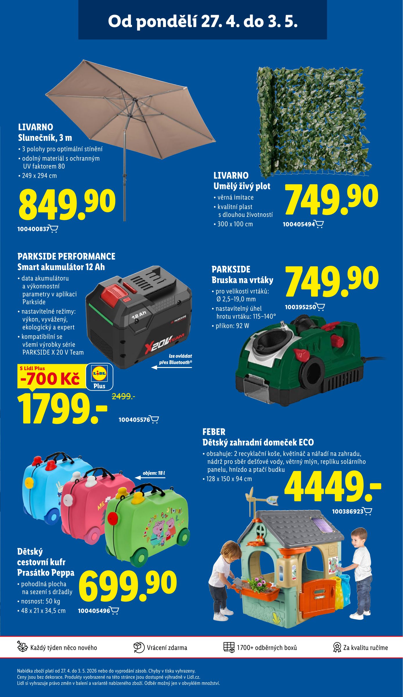 lidl - Aktuální Lidl leták platný od čtvrtka 30.04.2026 do neděle 03.05.2026 - page: 43