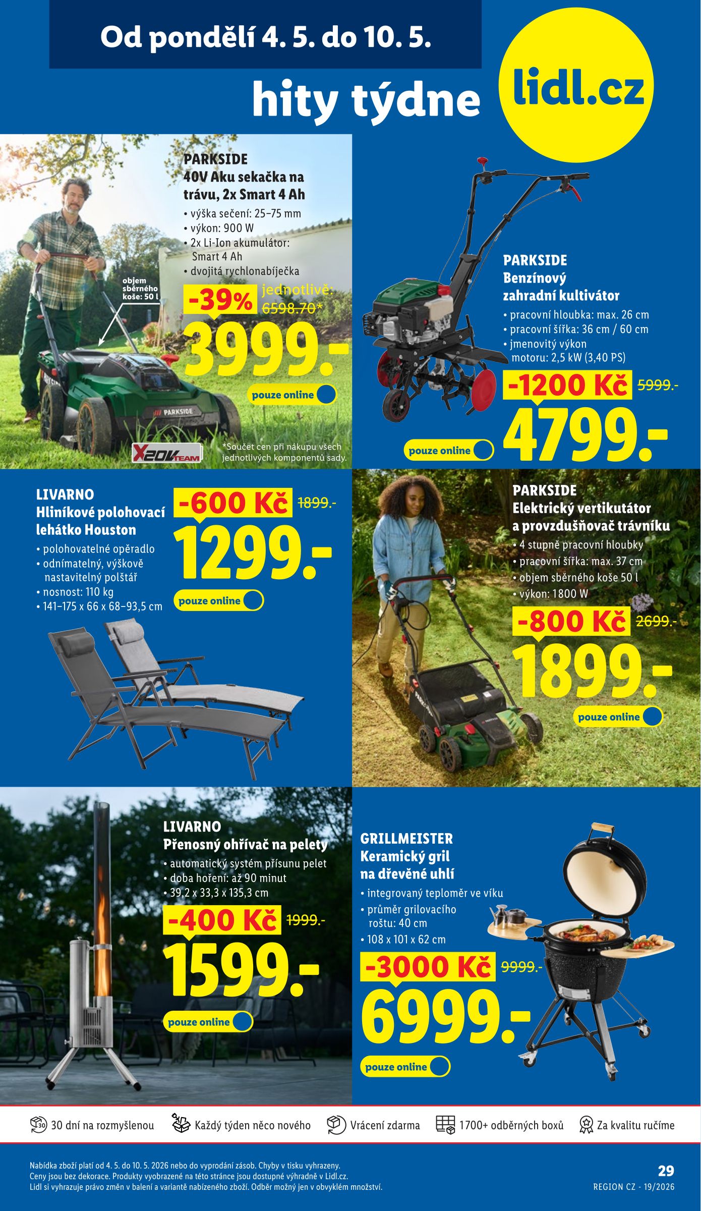 lidl - Lidl - Hity týdne leták na příští týden od pondělí 04.05.2026 do neděle 10.05.2026