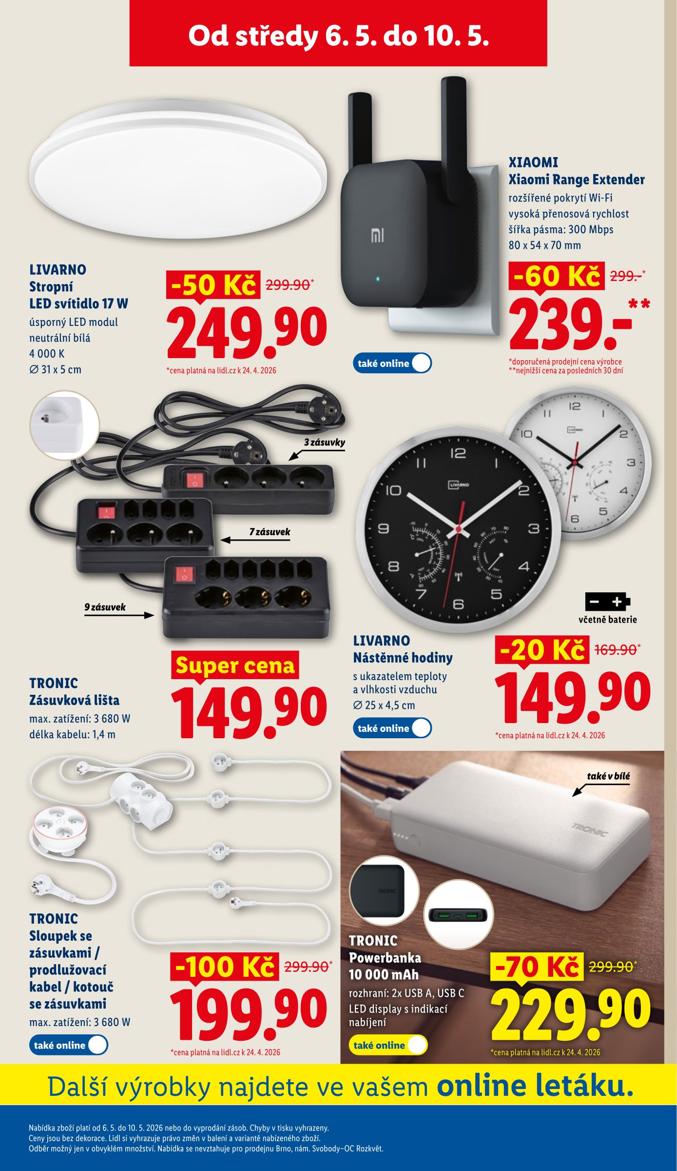 lidl - Lidl - Spotřební zboží leták na příští týden od pondělí 04.05.2026 do neděle 10.05.2026 - page: 15