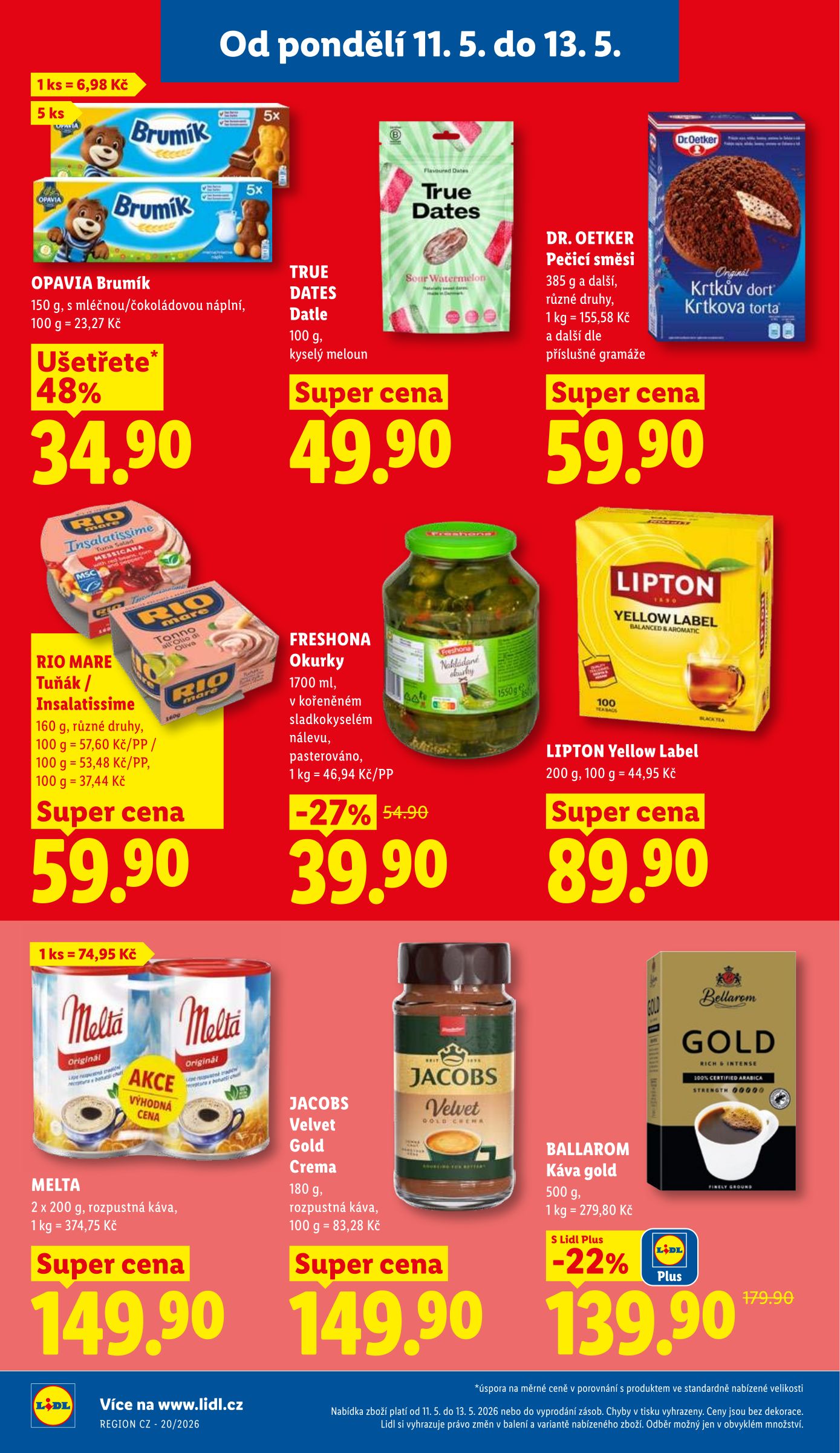 lidl - Lidl leták na příští týden od pondělí 11.05.2026 do středy 13.05.2026 - page: 16