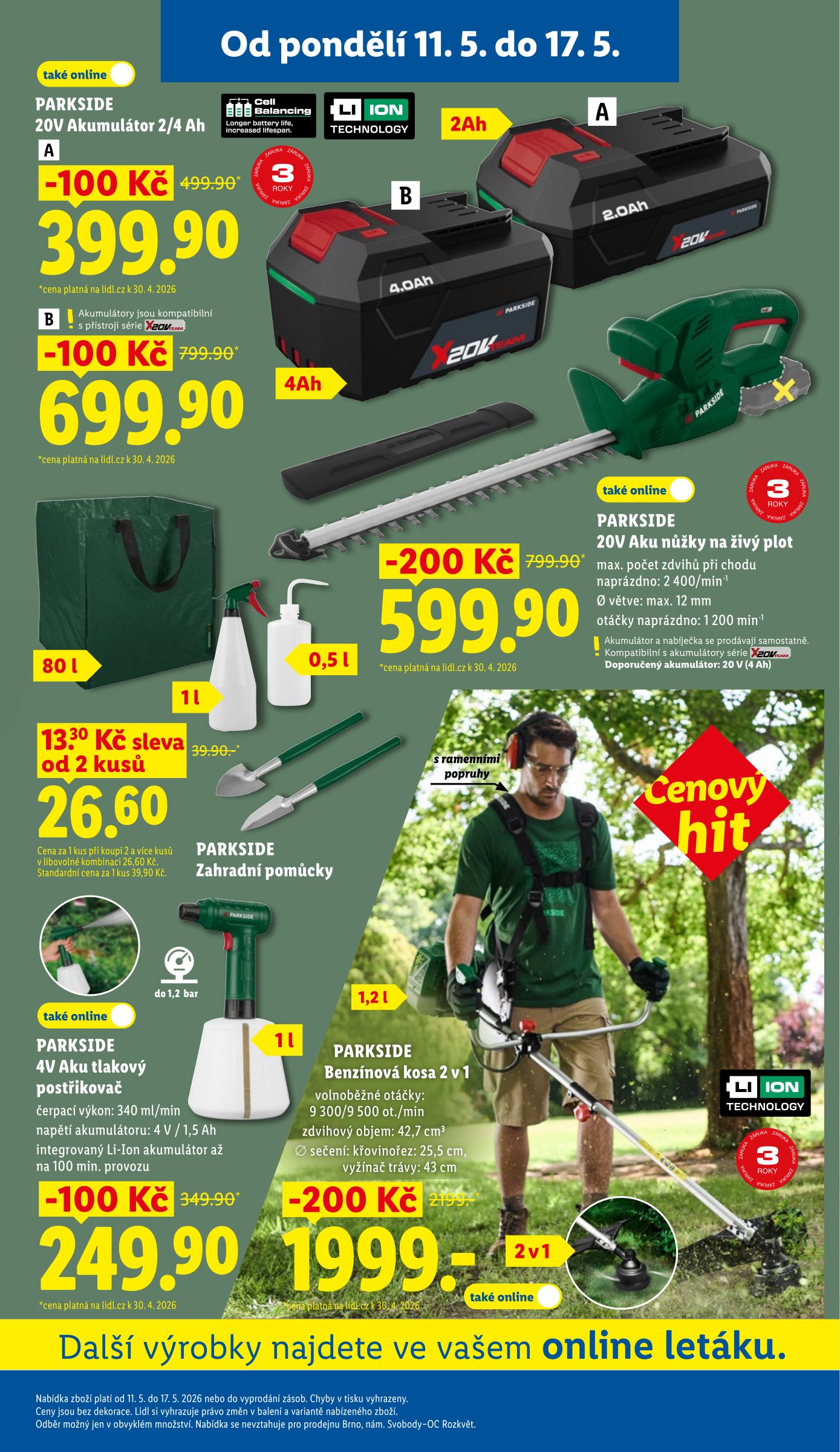 lidl - Lidl - Spotřební zboží leták na příští týden od pondělí 11.05.2026 do neděle 17.05.2026 - page: 3