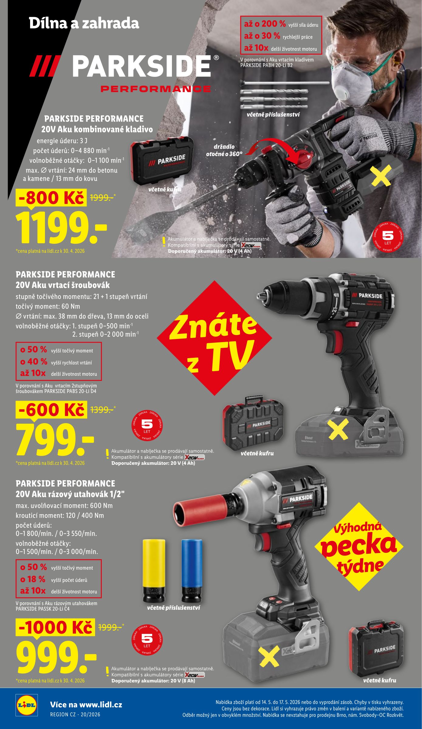 lidl - Lidl - Spotřební zboží leták na příští týden od pondělí 11.05.2026 do neděle 17.05.2026 - page: 12