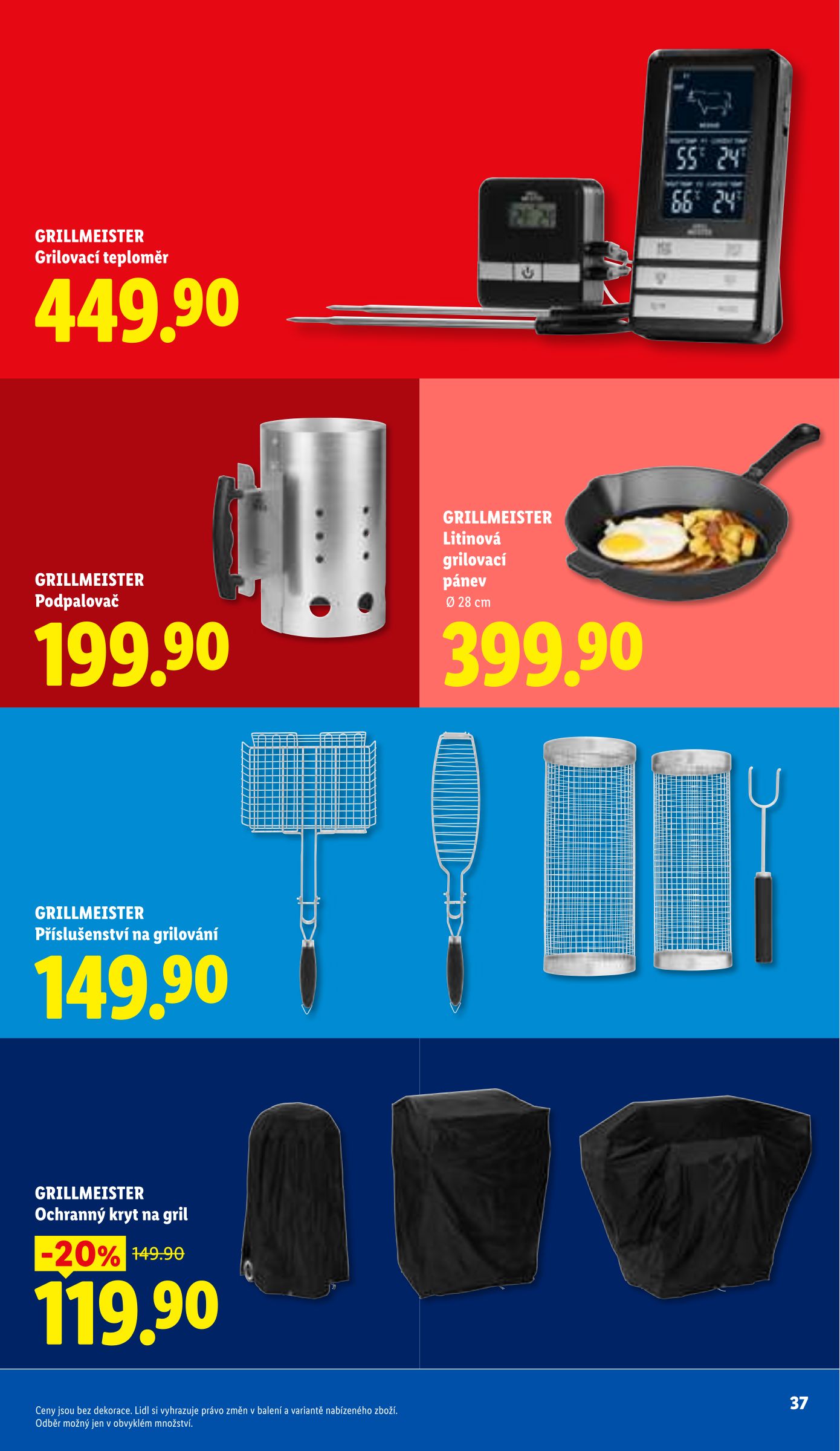 lidl - Aktuální Lidl - Grill & Fun leták platný od úterý 05.05.2026 do pondělí 31.08.2026 - page: 37