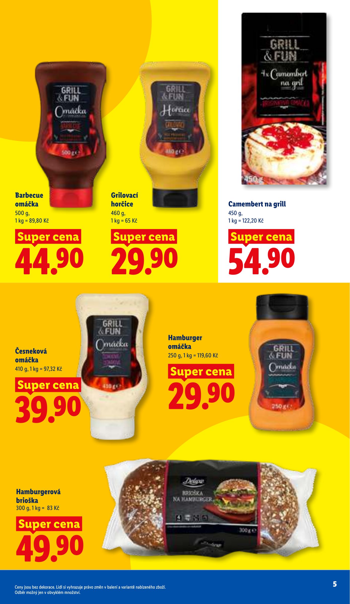 lidl - Aktuální Lidl - Grill & Fun leták platný od úterý 05.05.2026 do pondělí 31.08.2026 - page: 5