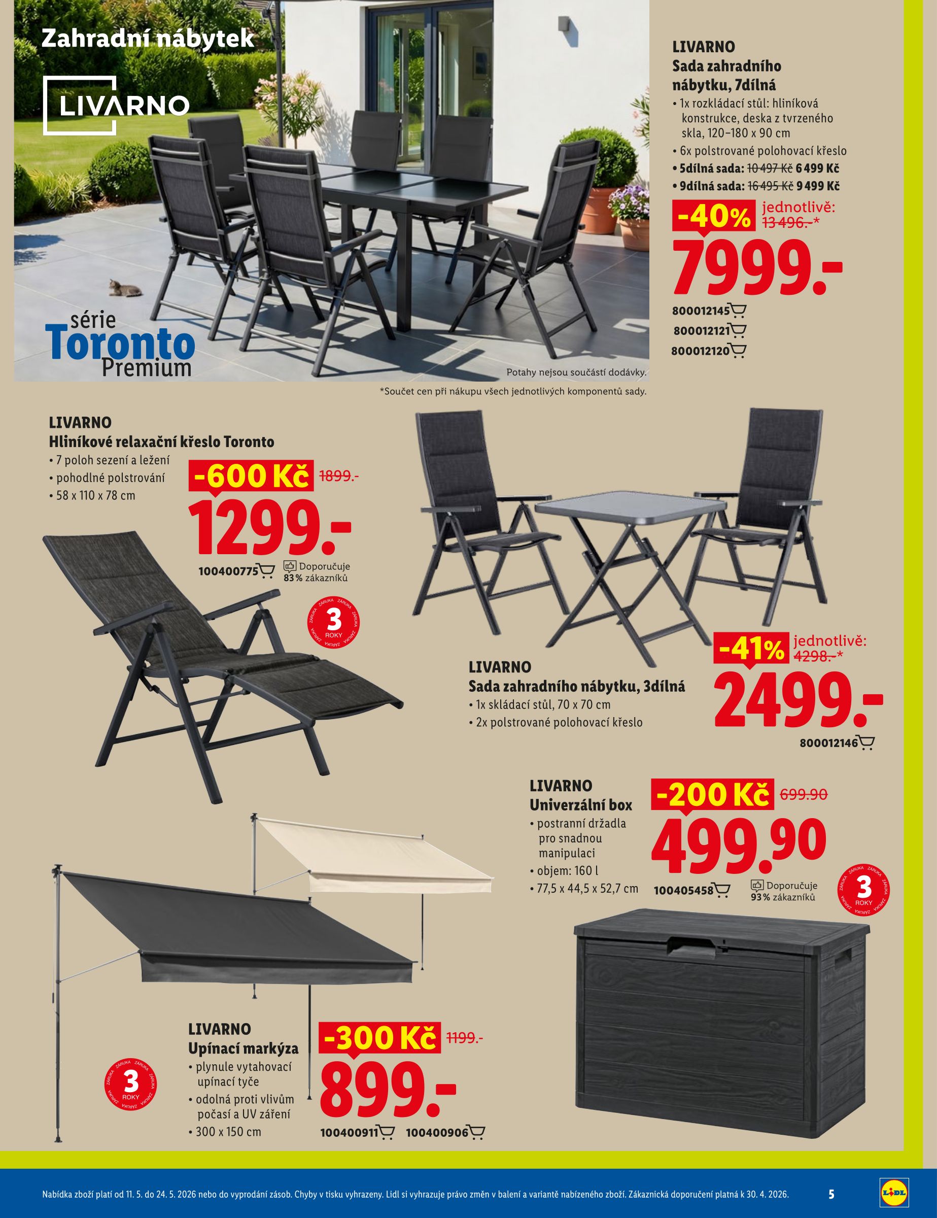 lidl - Lidl.cz leták na příští týden od pondělí 11.05.2026 do neděle 24.05.2026 - page: 5