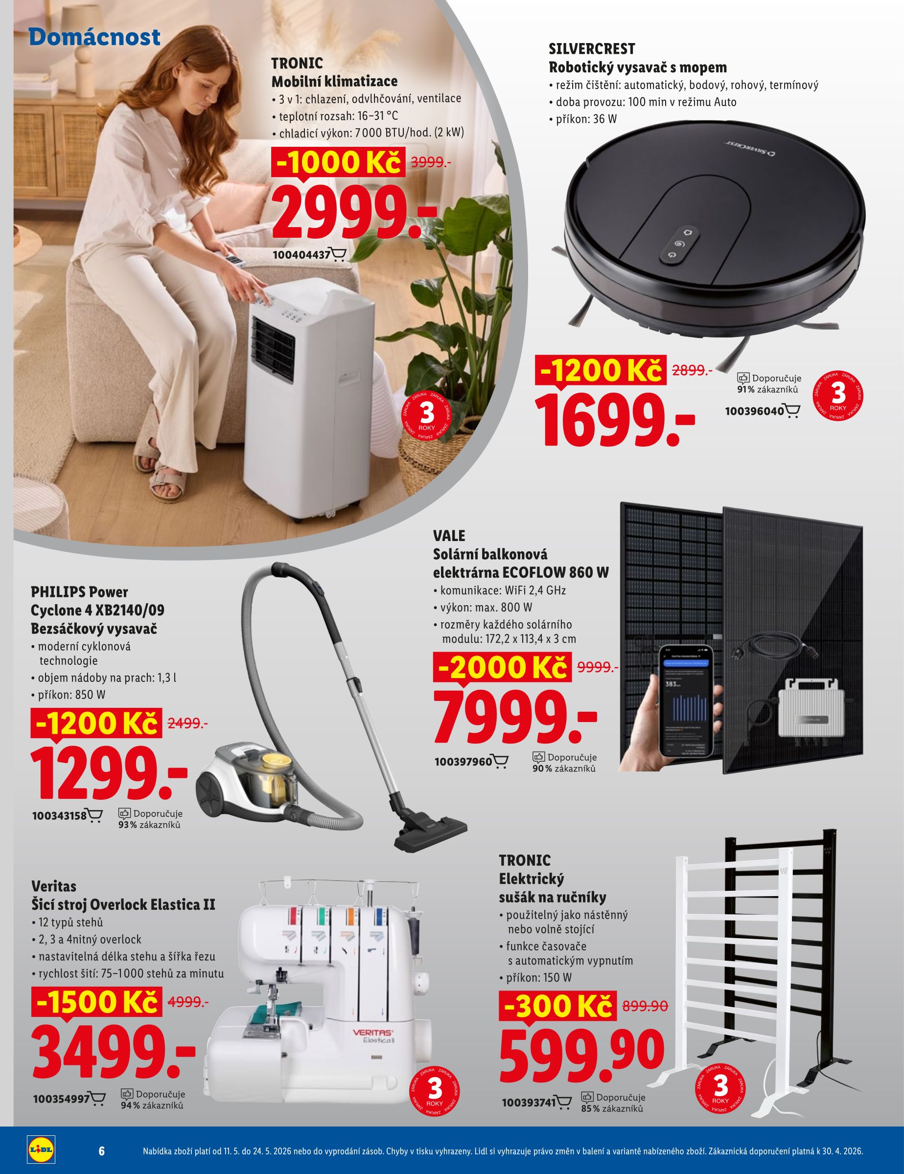 lidl - Lidl.cz leták na příští týden od pondělí 11.05.2026 do neděle 24.05.2026 - page: 6