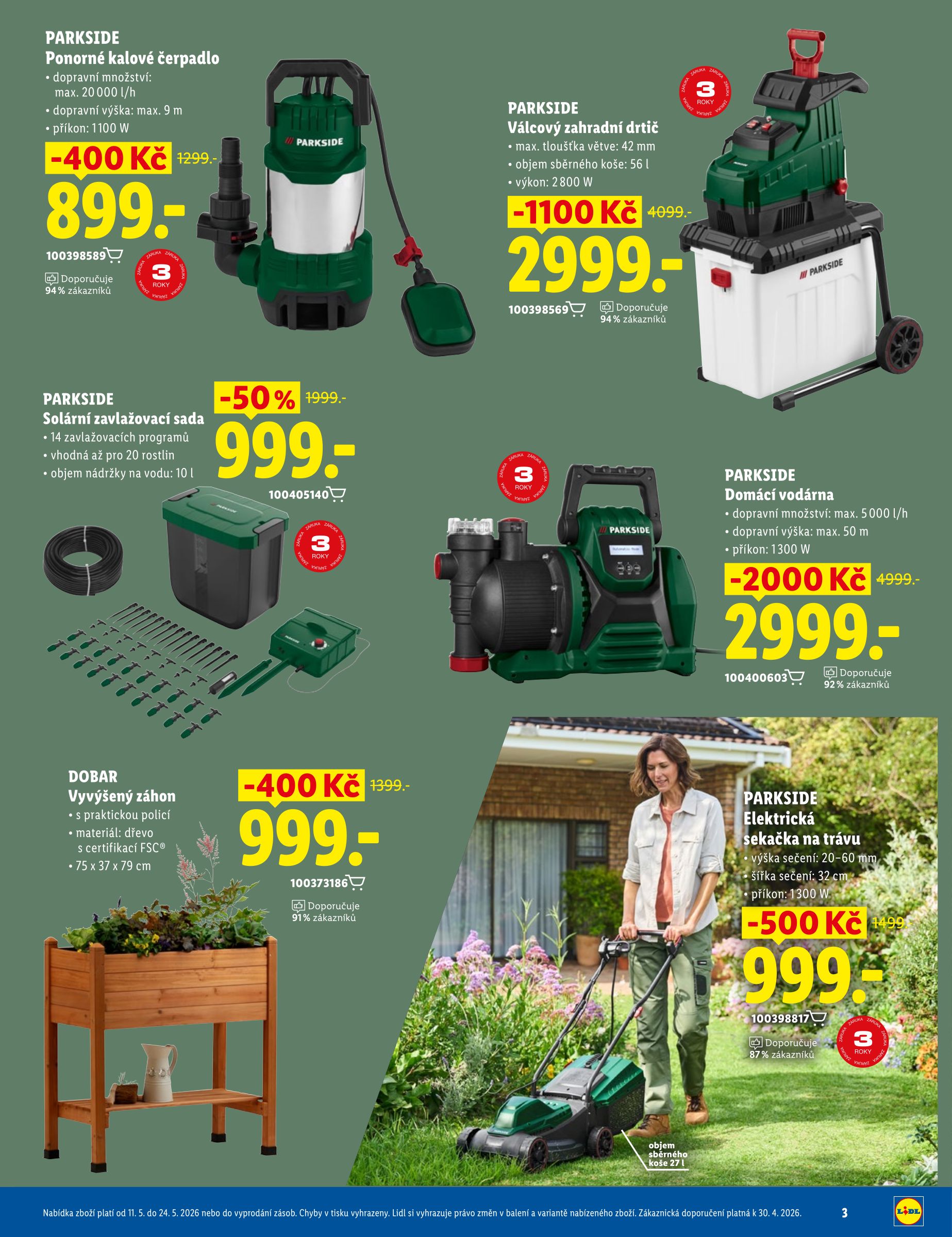lidl - Lidl.cz leták na příští týden od pondělí 11.05.2026 do neděle 24.05.2026 - page: 3