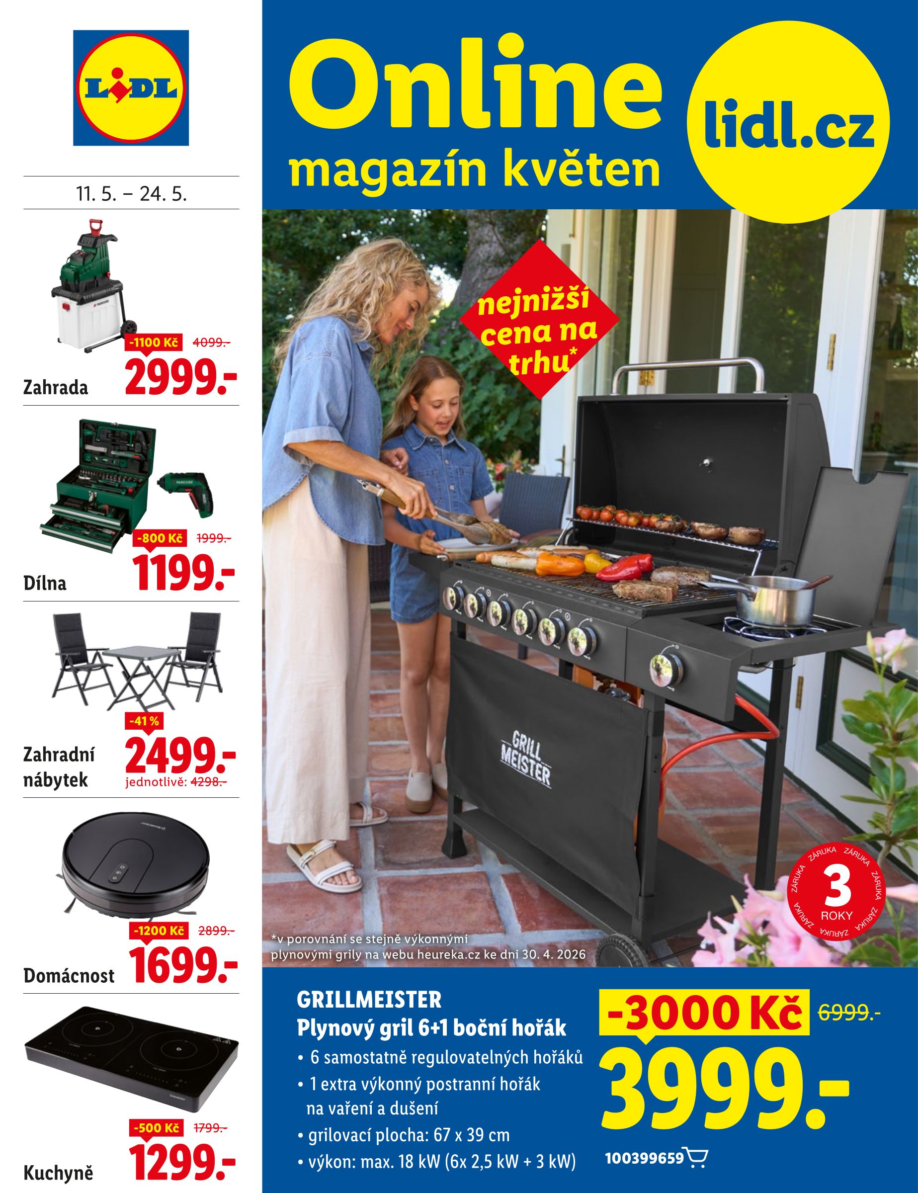 lidl - Lidl.cz leták na příští týden od pondělí 11.05.2026 do neděle 24.05.2026