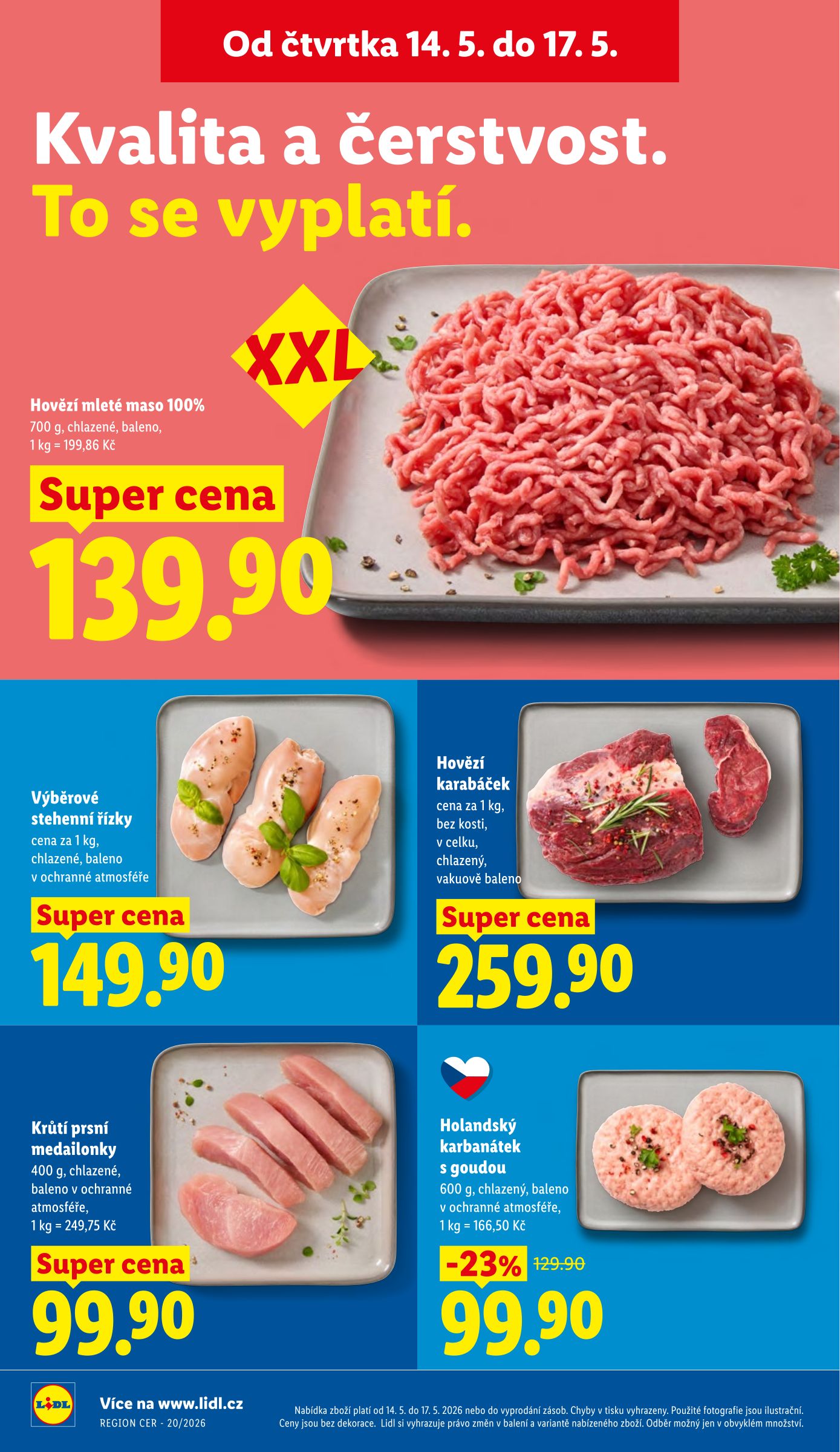 lidl - Lidl leták na příští týden od čtvrtka 14.05.2026 do neděle 17.05.2026 - page: 14