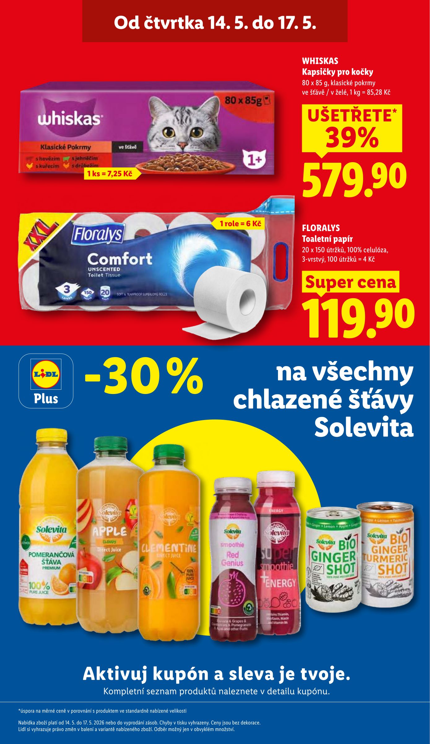 lidl - Lidl leták na příští týden od čtvrtka 14.05.2026 do neděle 17.05.2026 - page: 3