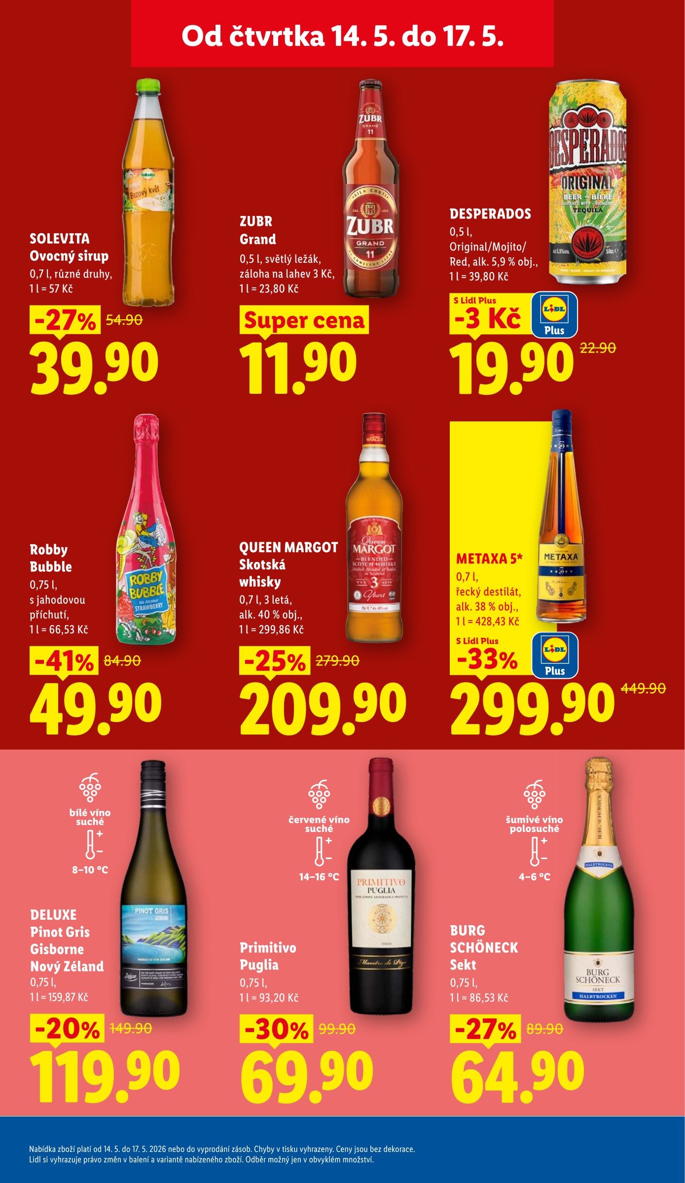 lidl - Lidl leták na příští týden od čtvrtka 14.05.2026 do neděle 17.05.2026 - page: 23