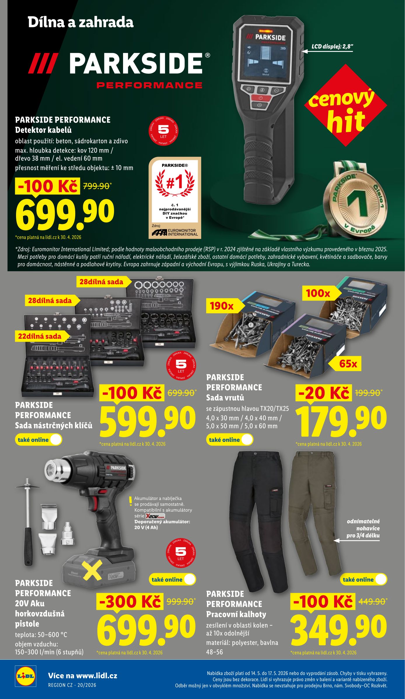 lidl - Lidl leták na příští týden od čtvrtka 14.05.2026 do neděle 17.05.2026 - page: 26
