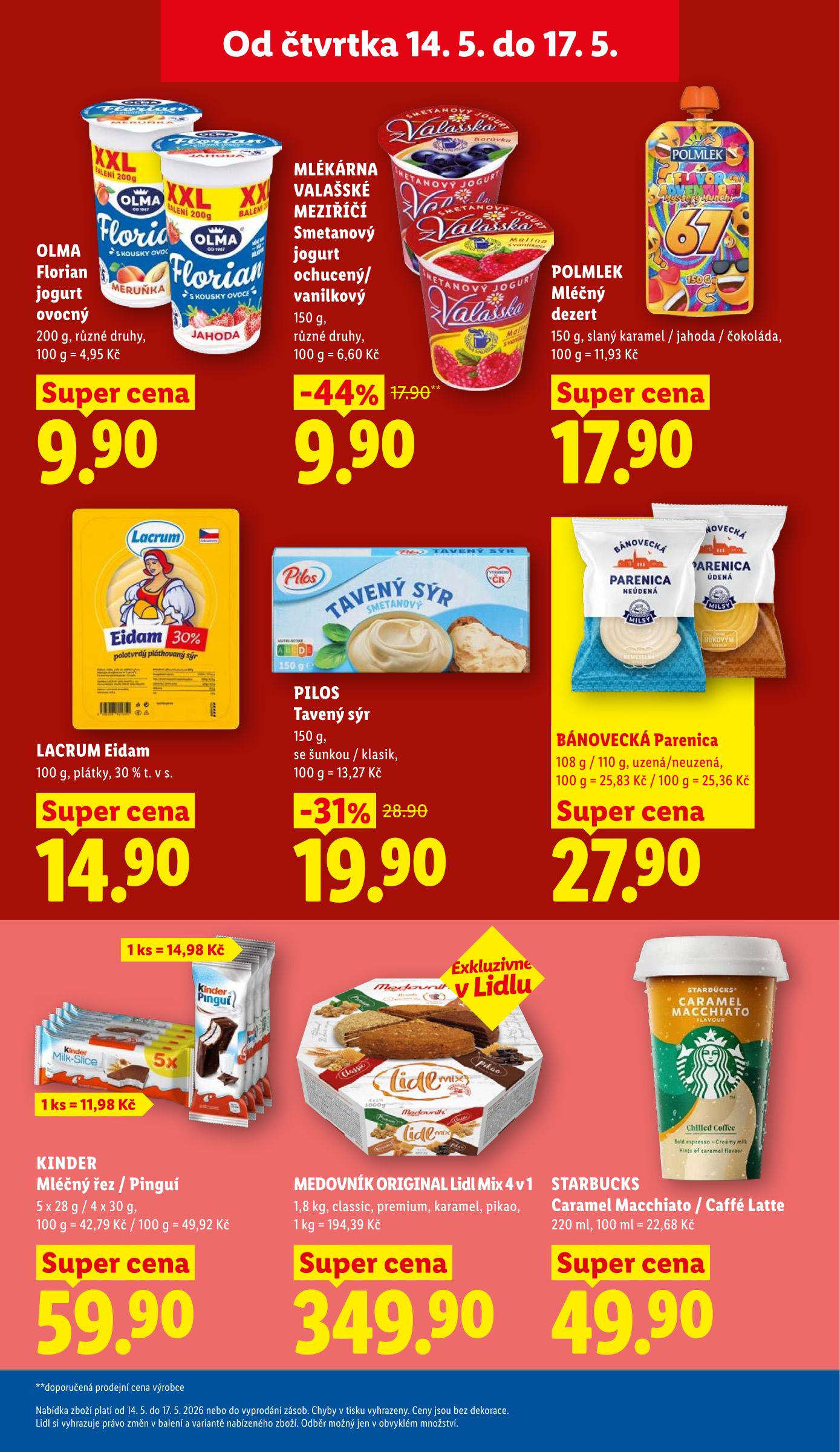 lidl - Lidl leták na příští týden od čtvrtka 14.05.2026 do neděle 17.05.2026 - page: 19