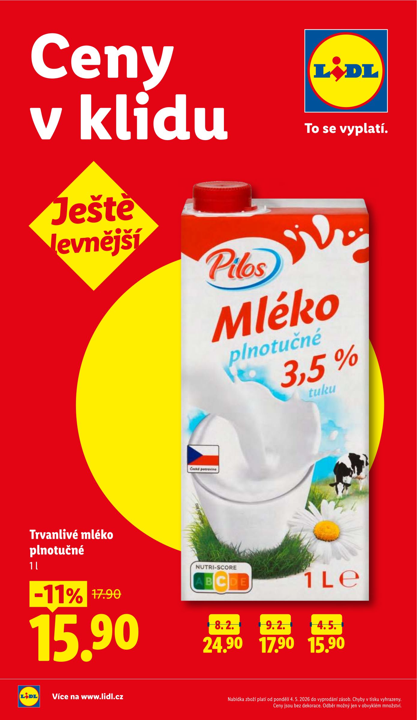 lidl - Lidl leták na příští týden od čtvrtka 14.05.2026 do neděle 17.05.2026 - page: 4