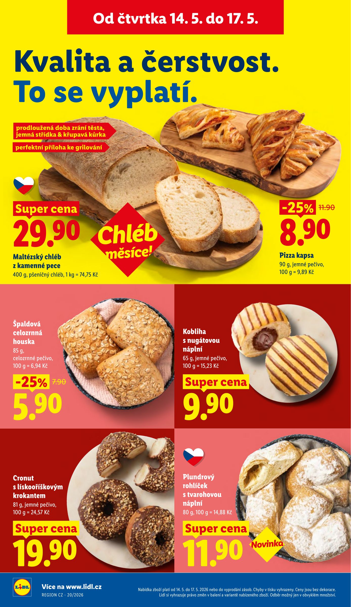 lidl - Lidl leták na příští týden od čtvrtka 14.05.2026 do neděle 17.05.2026 - page: 12
