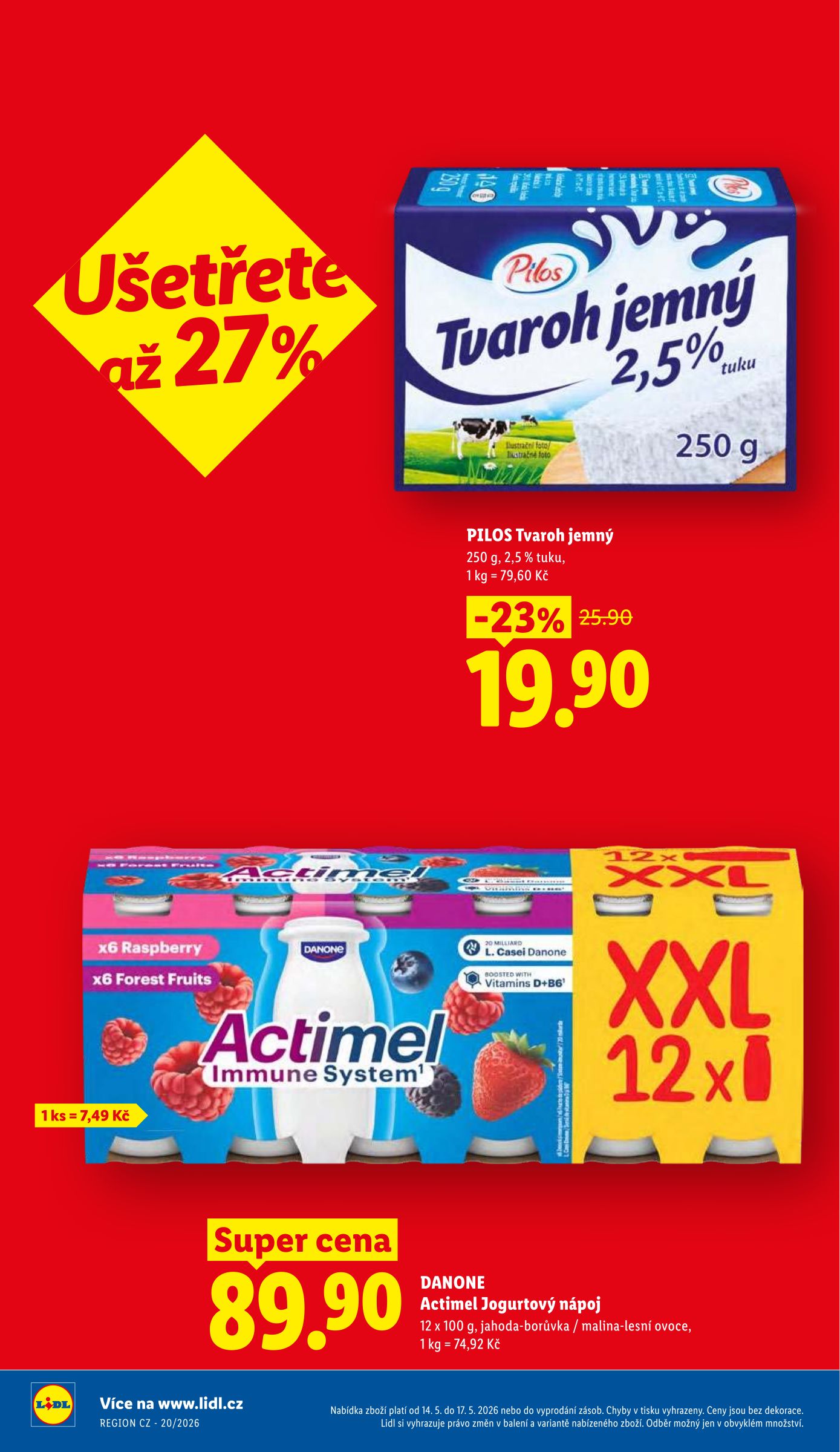 lidl - Lidl leták na příští týden od čtvrtka 14.05.2026 do neděle 17.05.2026 - page: 6