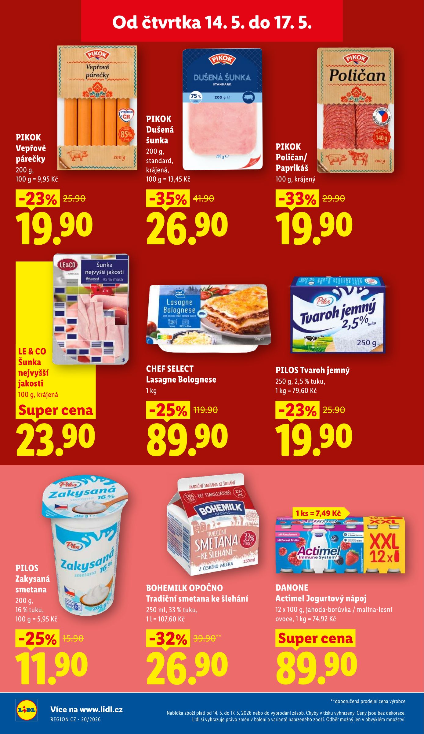 lidl - Lidl leták na příští týden od čtvrtka 14.05.2026 do neděle 17.05.2026 - page: 18
