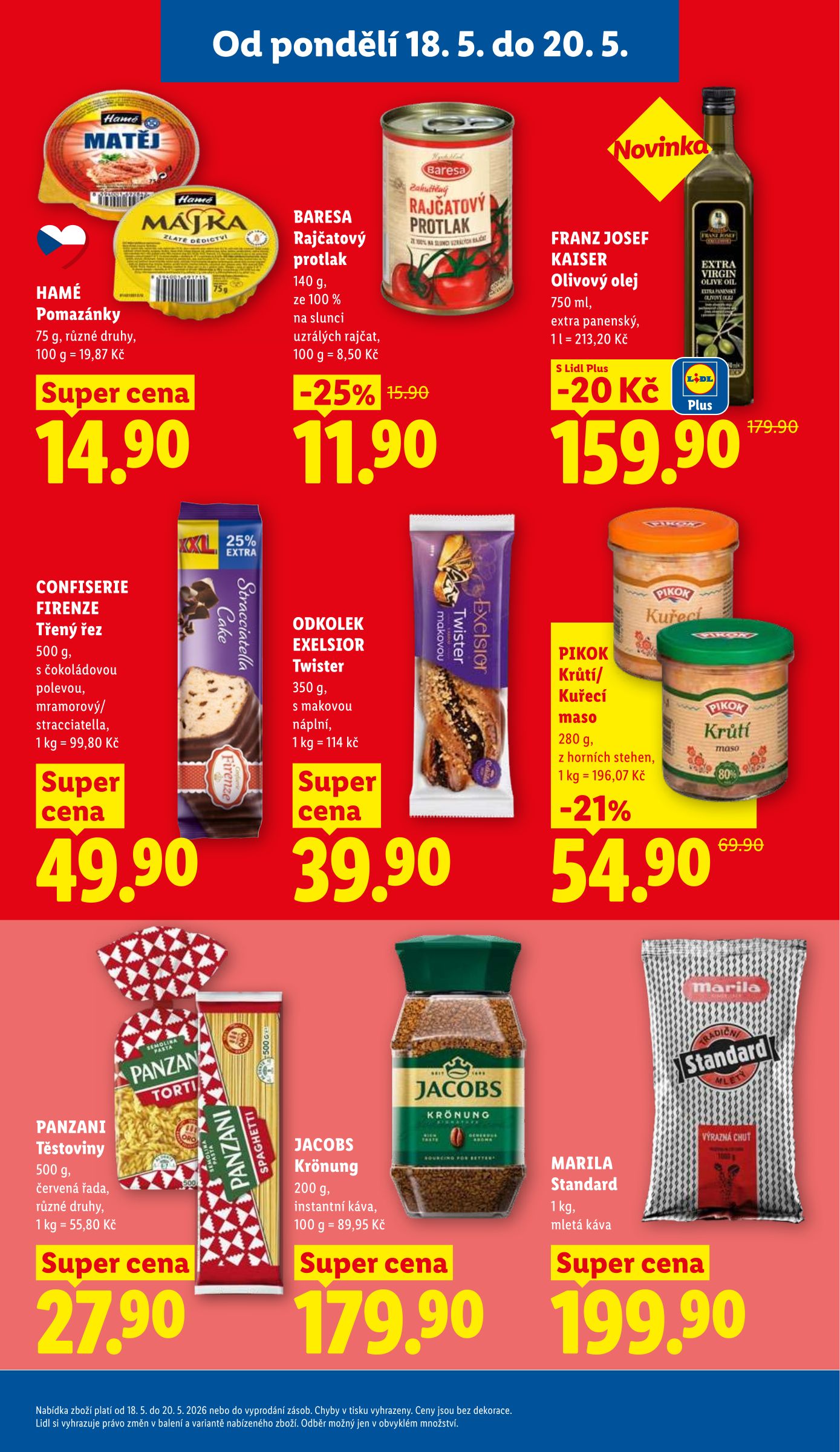 lidl - Lidl leták na příští týden od pondělí 18.05.2026 do středy 20.05.2026 - page: 25