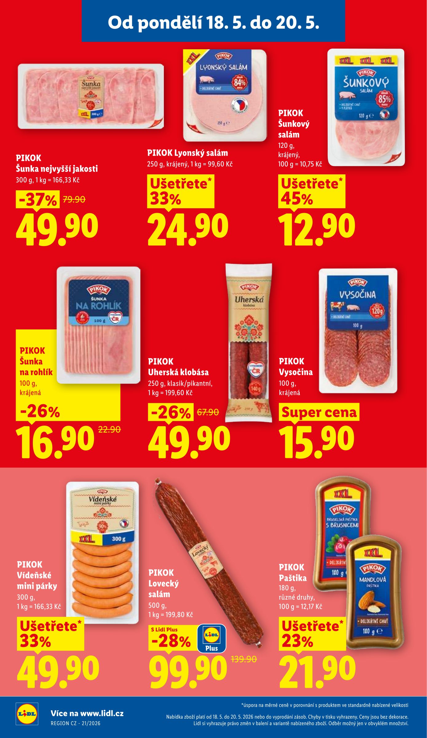 lidl - Lidl leták na příští týden od pondělí 18.05.2026 do středy 20.05.2026 - page: 22