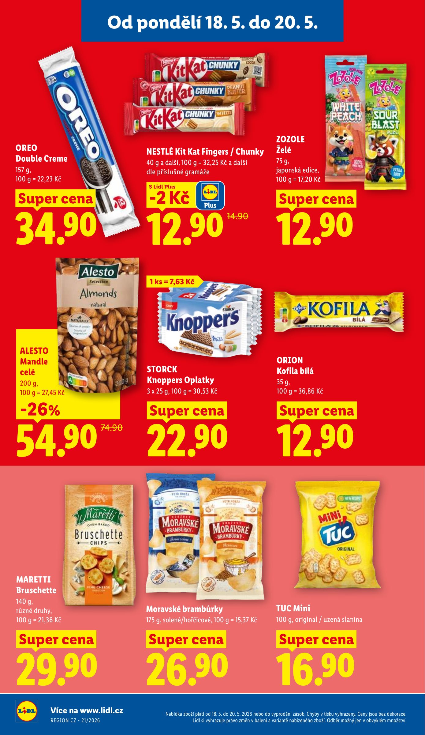 lidl - Lidl leták na příští týden od pondělí 18.05.2026 do středy 20.05.2026 - page: 28