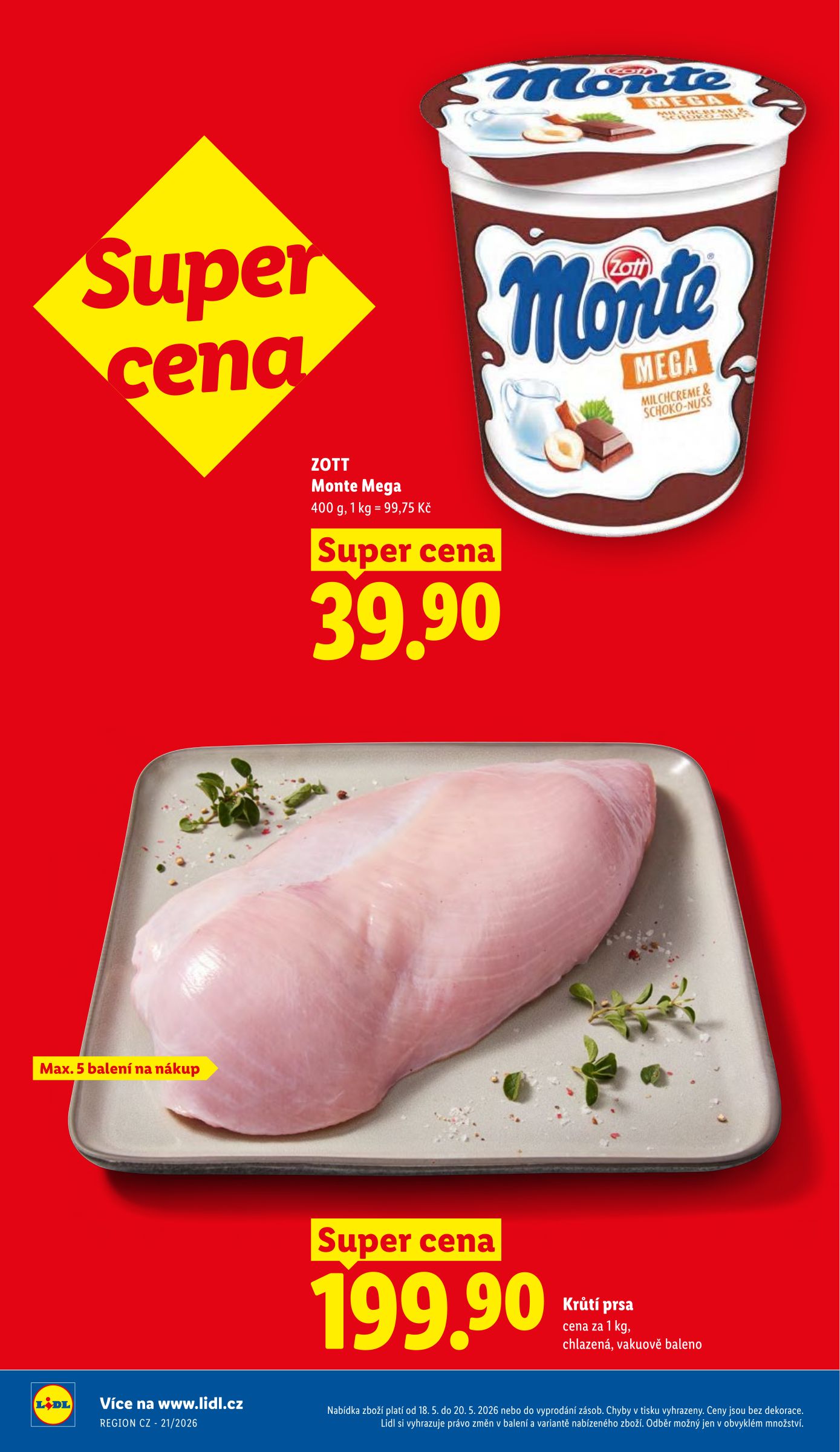 lidl - Lidl leták na příští týden od pondělí 18.05.2026 do středy 20.05.2026 - page: 4