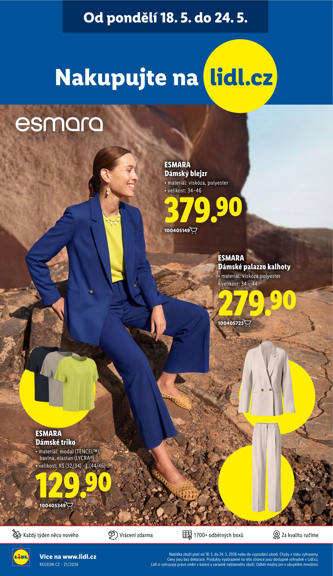 lidl - Lidl leták na příští týden od pondělí 18.05.2026 do středy 20.05.2026 - page: 38