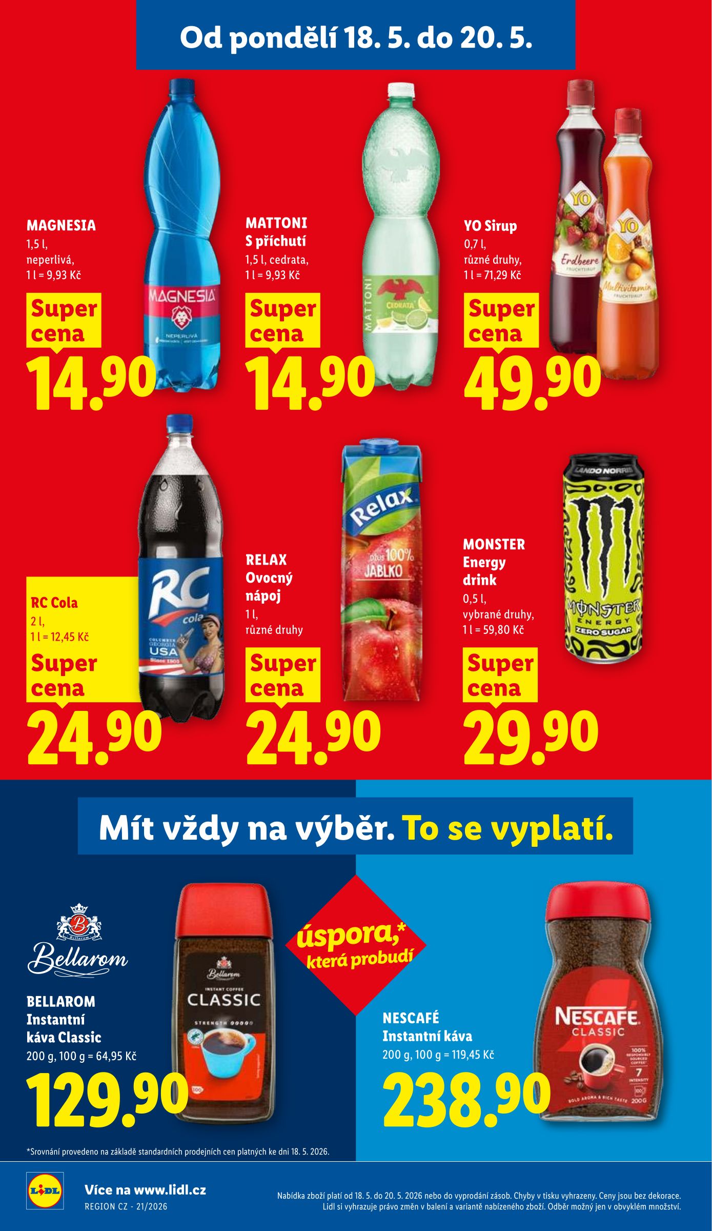 lidl - Lidl leták na příští týden od pondělí 18.05.2026 do středy 20.05.2026 - page: 26