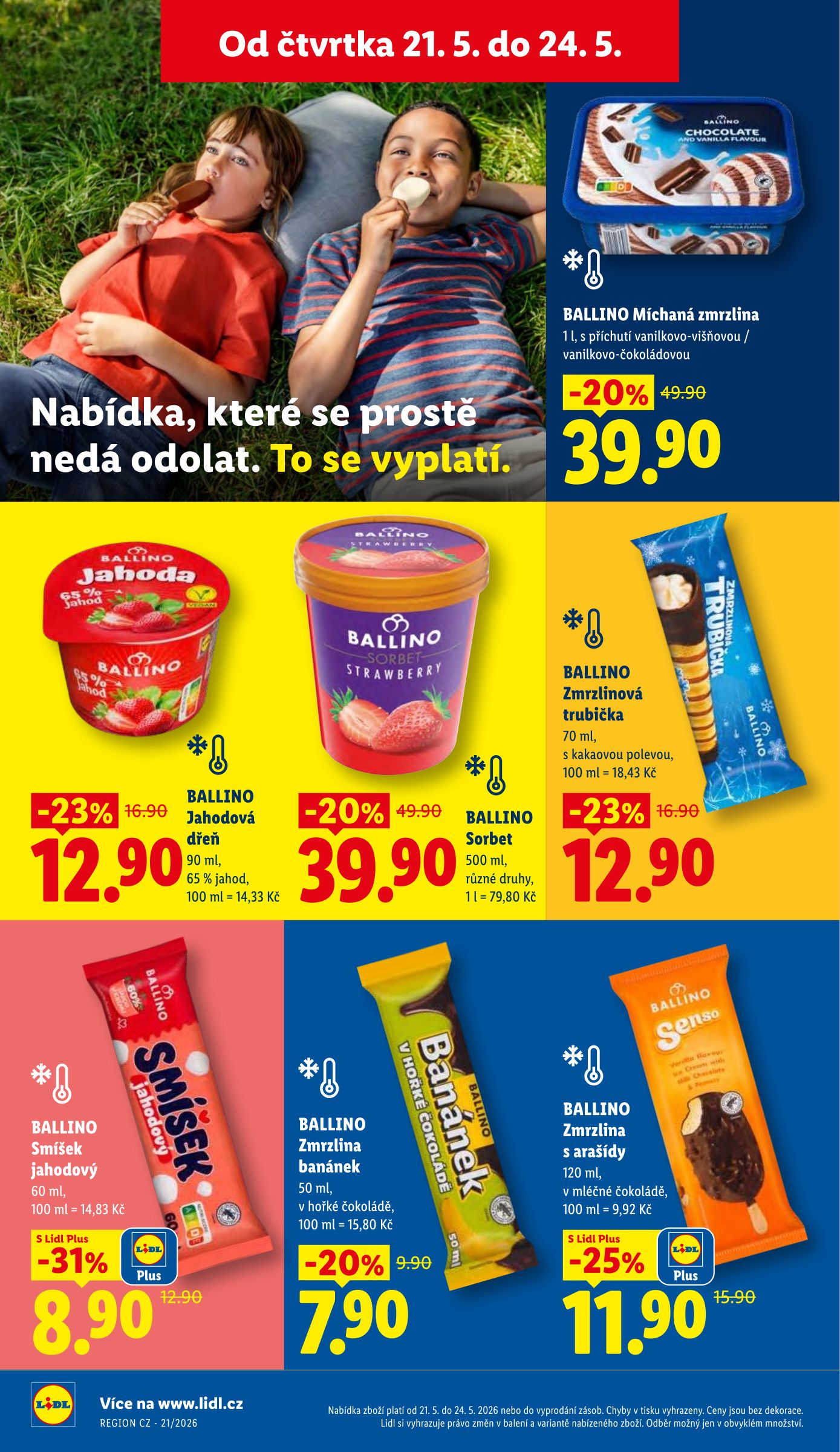 lidl - Lidl leták na příští týden od čtvrtka 21.05.2026 do neděle 24.05.2026 - page: 22