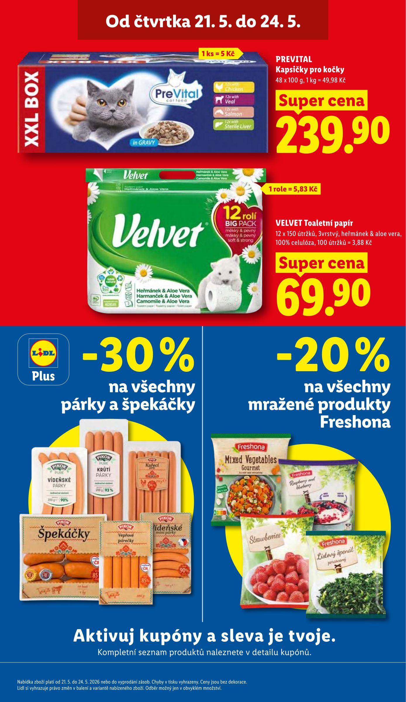 lidl - Lidl leták na příští týden od čtvrtka 21.05.2026 do neděle 24.05.2026 - page: 3