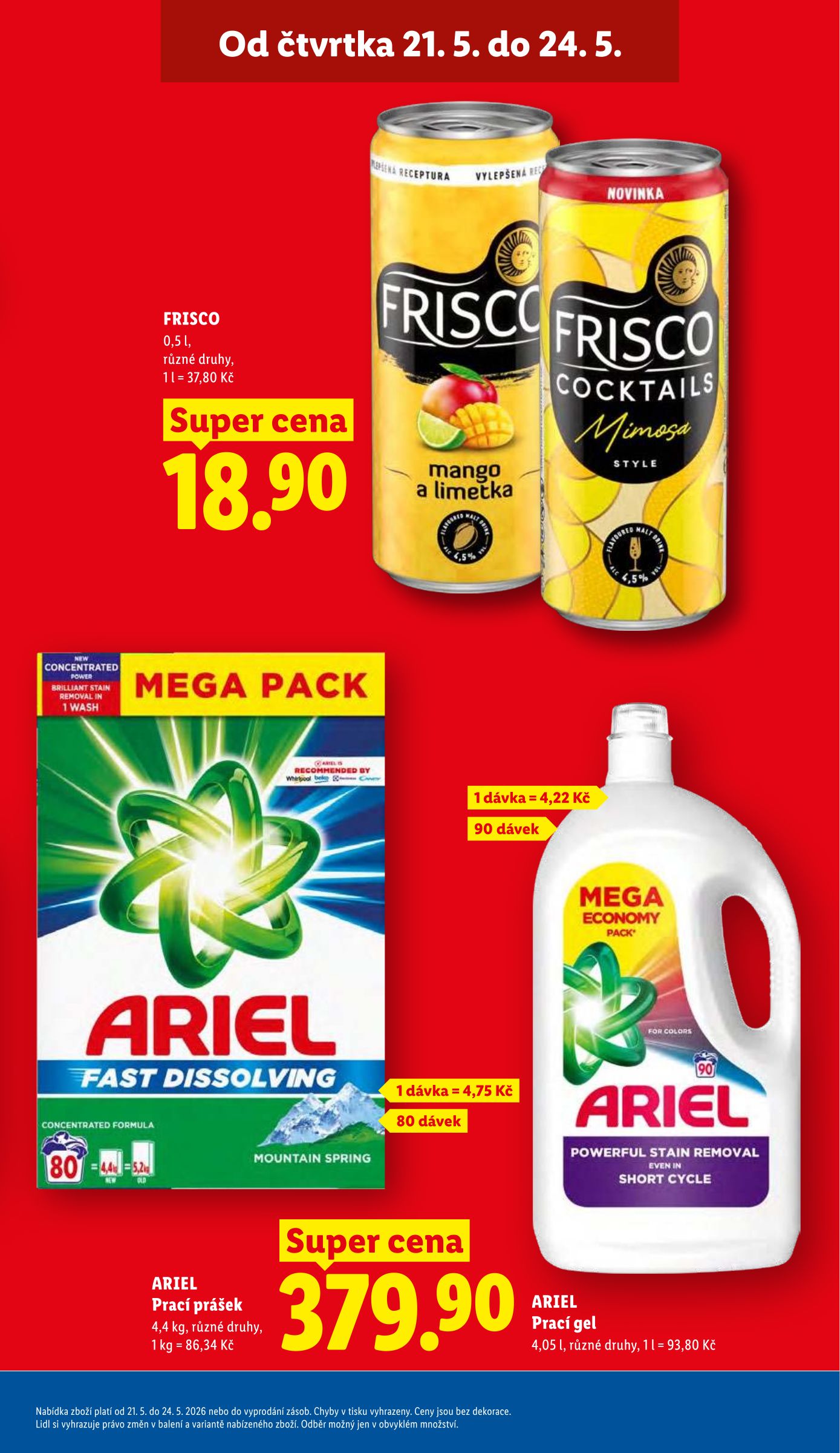 lidl - Lidl leták na příští týden od čtvrtka 21.05.2026 do neděle 24.05.2026 - page: 5