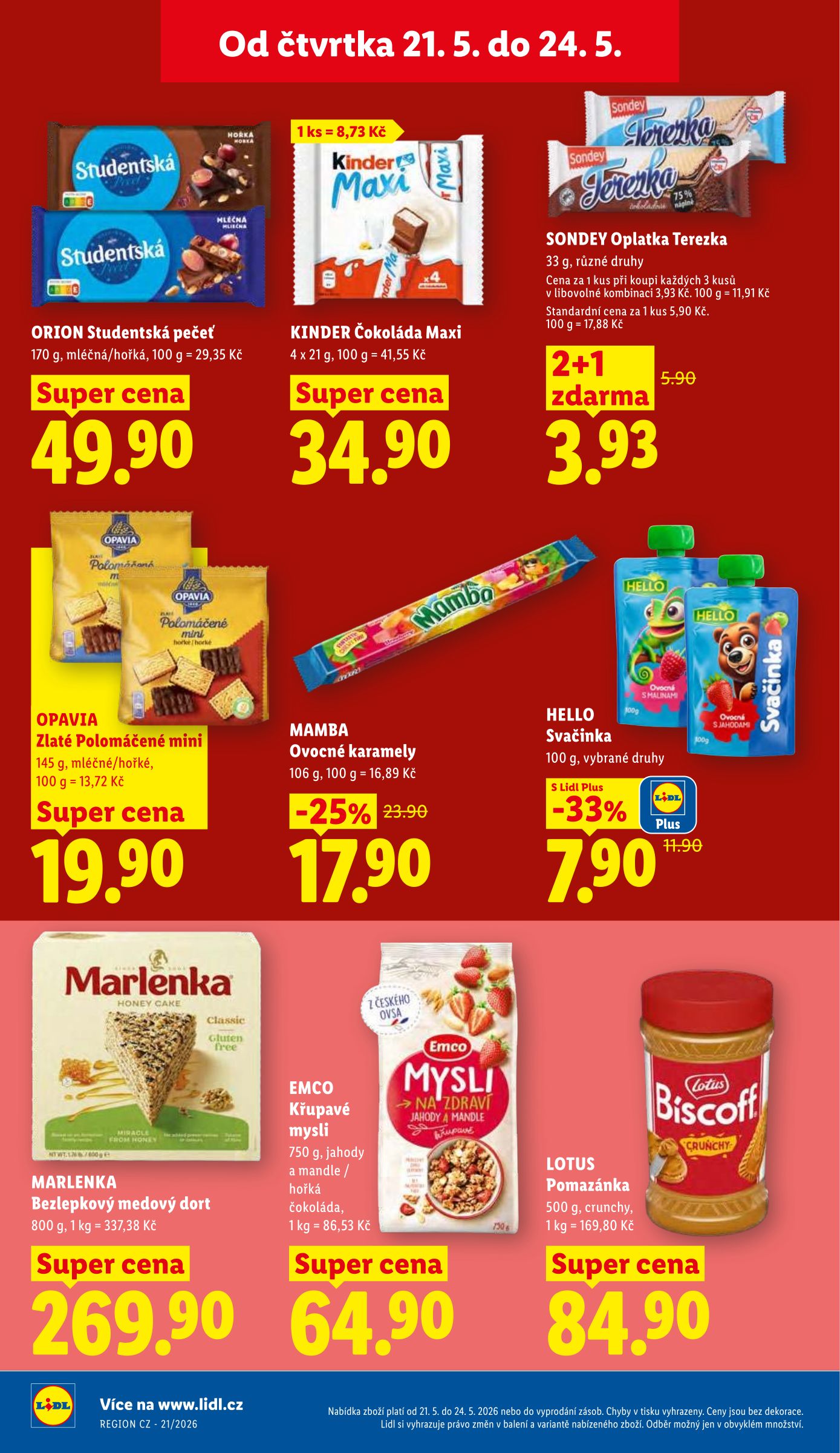lidl - Lidl leták na příští týden od čtvrtka 21.05.2026 do neděle 24.05.2026 - page: 16