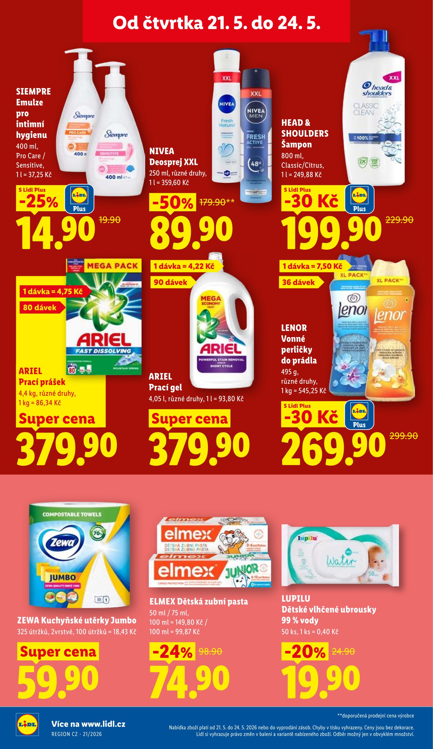 lidl - Lidl leták na příští týden od čtvrtka 21.05.2026 do neděle 24.05.2026 - page: 36