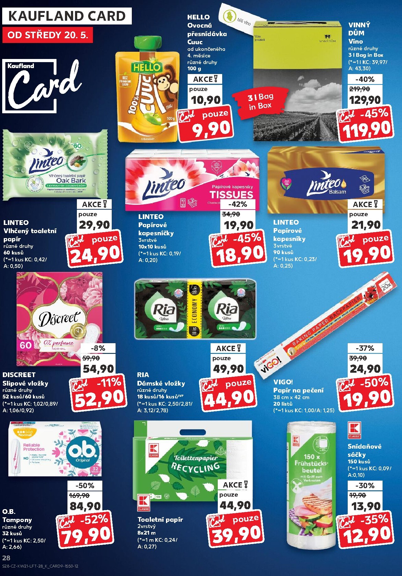 kaufland - Budoucí Kaufland - Praha 4 leták platný od středy 20.05.2026 do úterý 26.05.2026 - page: 28