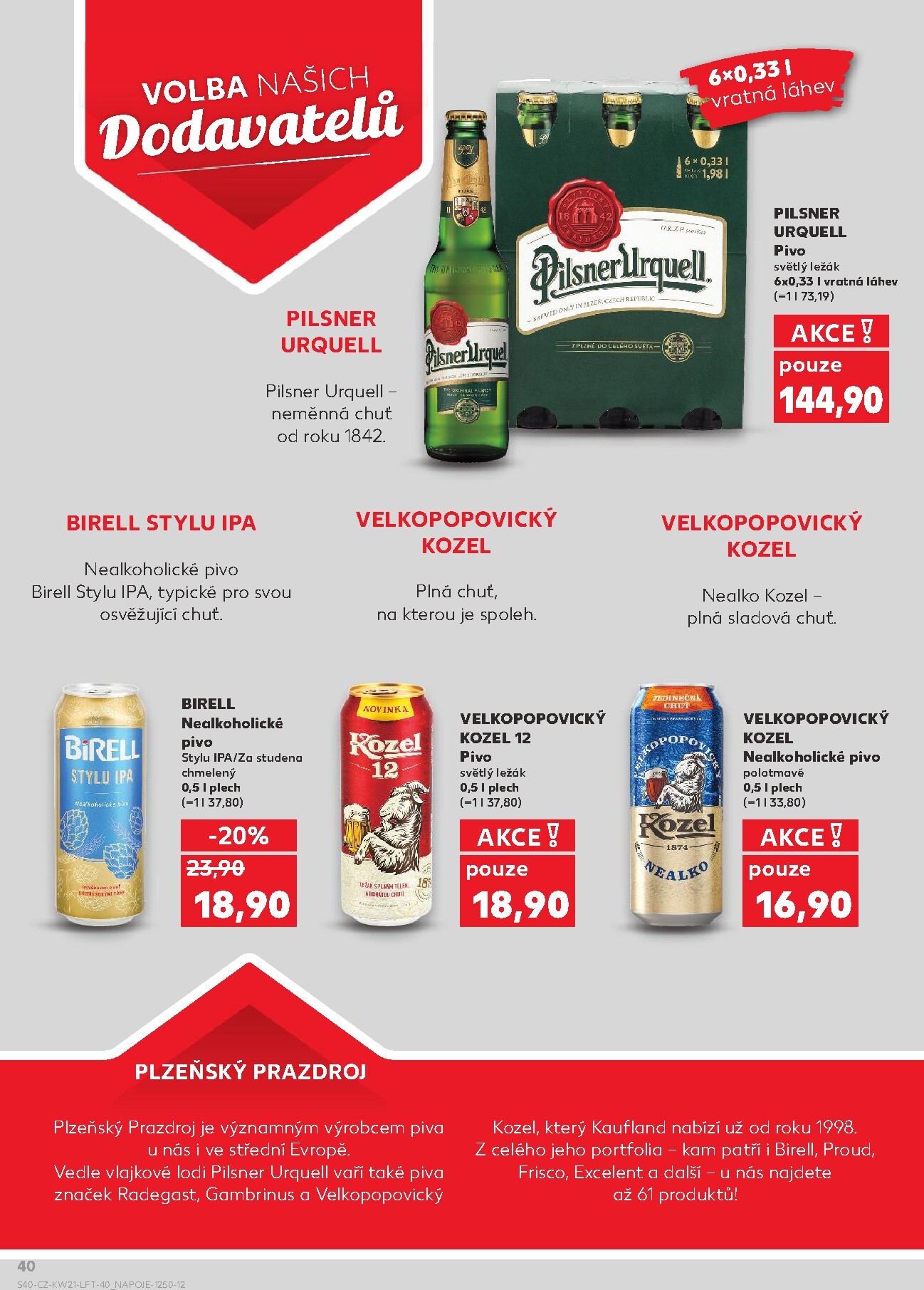kaufland - Budoucí Kaufland - Praha 4 leták platný od středy 20.05.2026 do úterý 26.05.2026 - page: 40