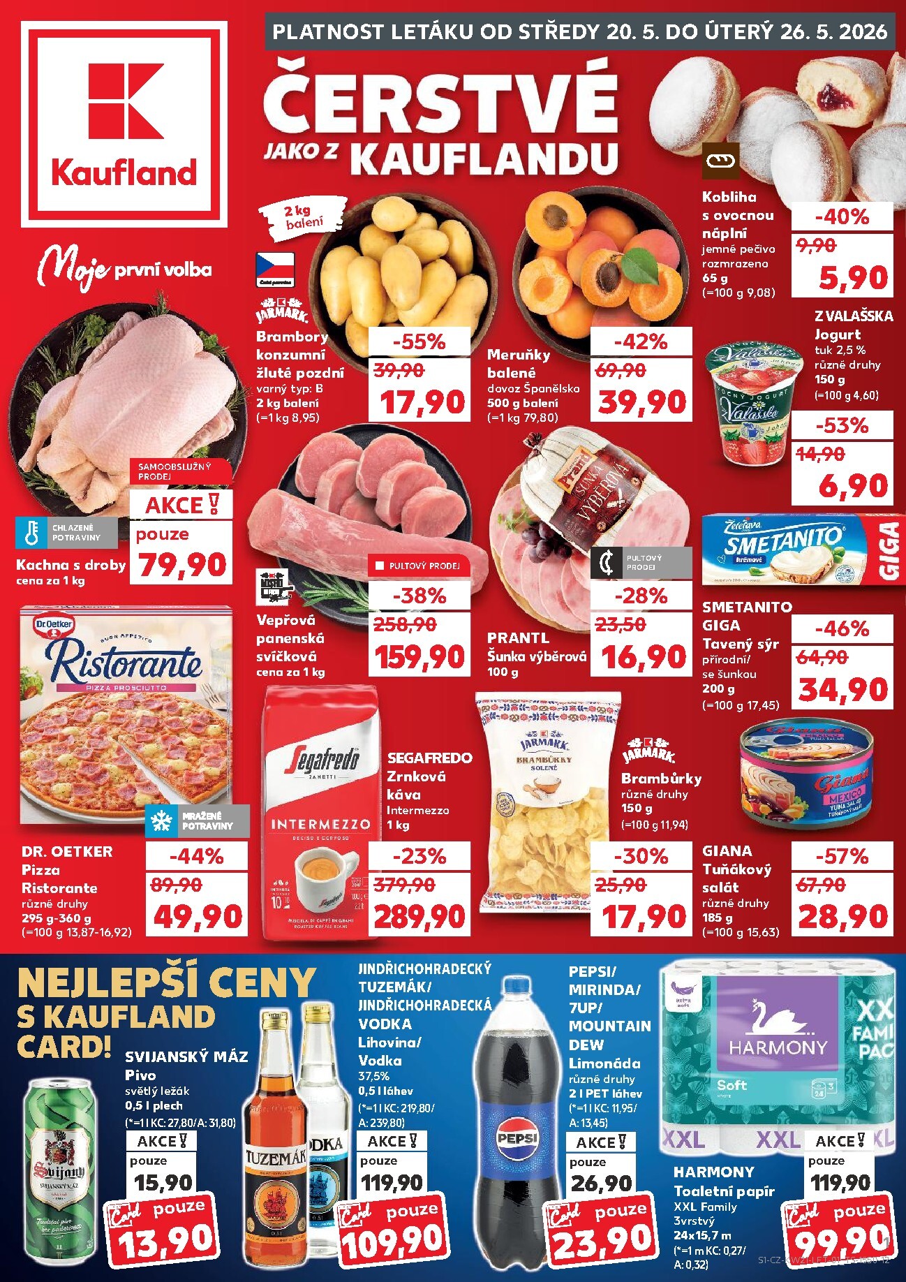 kaufland - Budoucí Kaufland - Praha 4 leták platný od středy 20.05.2026 do úterý 26.05.2026