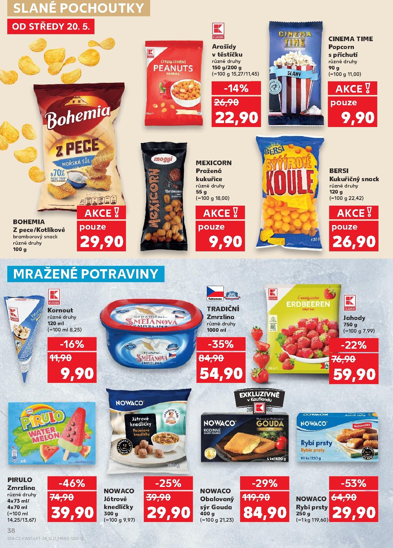 kaufland - Budoucí Kaufland - Praha 4 leták platný od středy 20.05.2026 do úterý 26.05.2026 - page: 38
