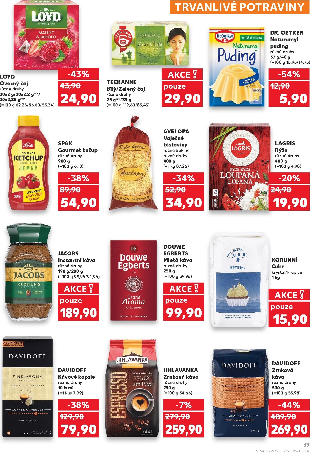 kaufland - Budoucí Kaufland - Praha 4 leták platný od středy 20.05.2026 do úterý 26.05.2026 - page: 39