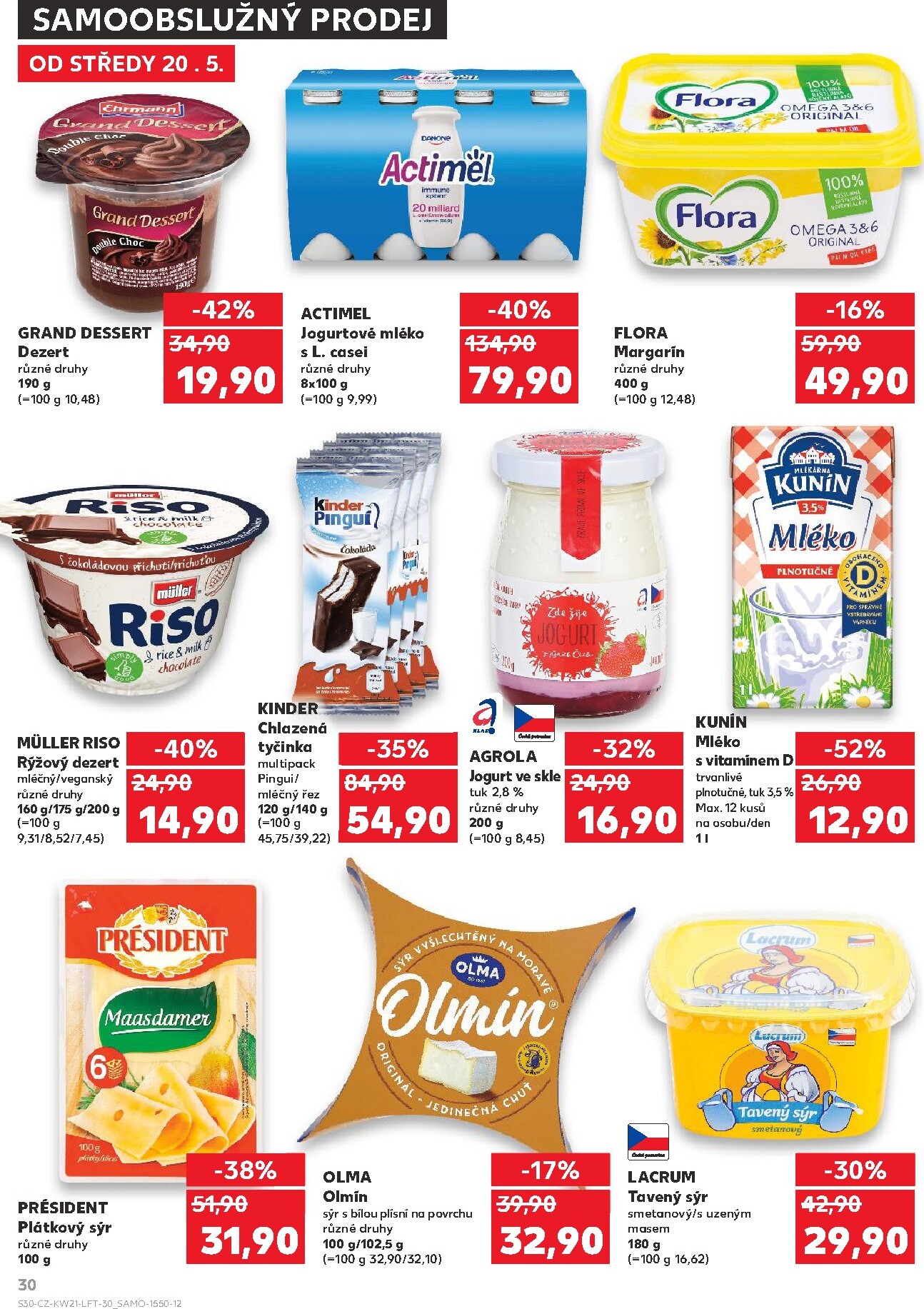 kaufland - Budoucí Kaufland - Praha 4 leták platný od středy 20.05.2026 do úterý 26.05.2026 - page: 30