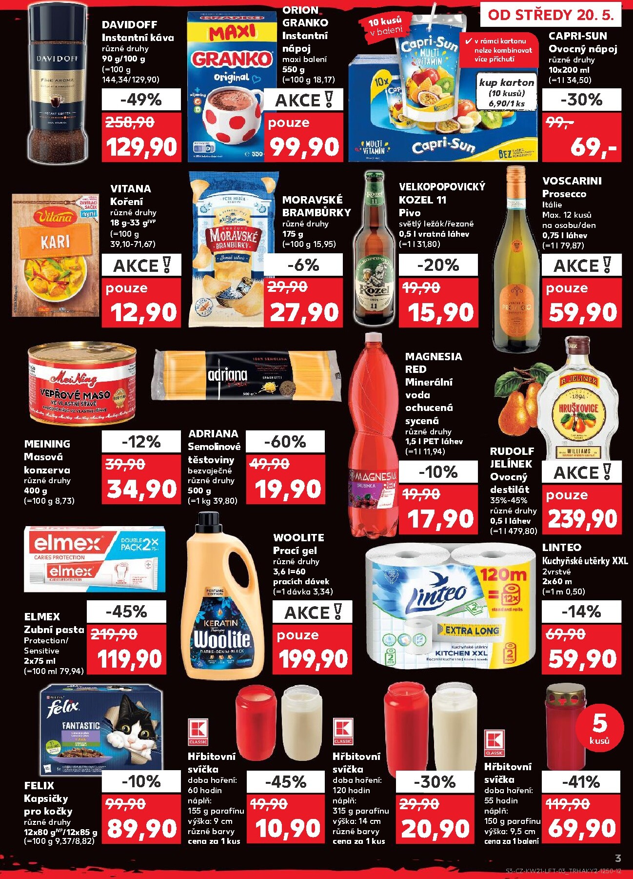 kaufland - Budoucí Kaufland - Kolín leták platný od středy 20.05.2026 do úterý 26.05.2026 - page: 3