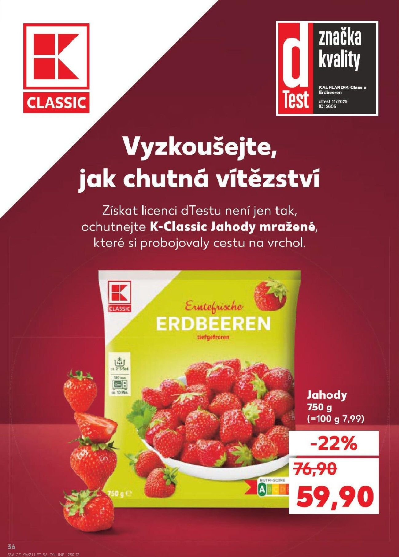 kaufland - Budoucí Kaufland - Kolín leták platný od středy 20.05.2026 do úterý 26.05.2026 - page: 36