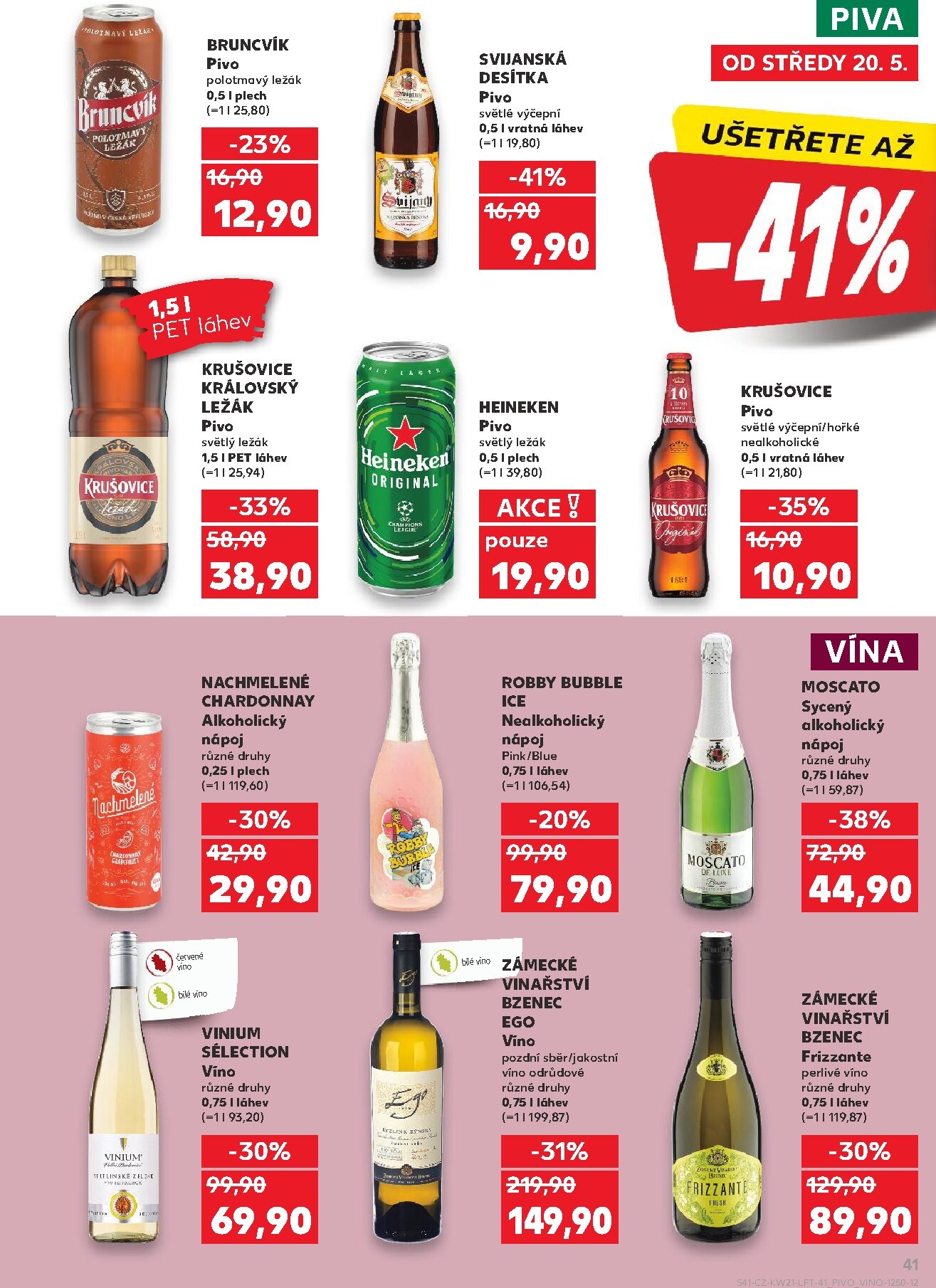 kaufland - Budoucí Kaufland - Kolín leták platný od středy 20.05.2026 do úterý 26.05.2026 - page: 41