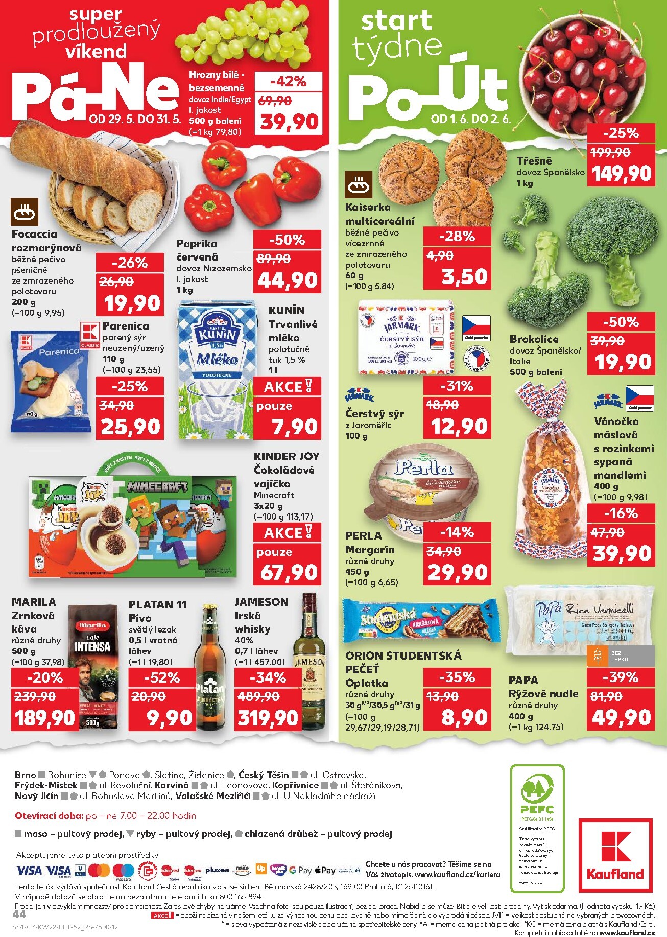kaufland - Kaufland - Brno leták na příští týden od středy 27.05.2026 do úterý 02.06.2026 - page: 44