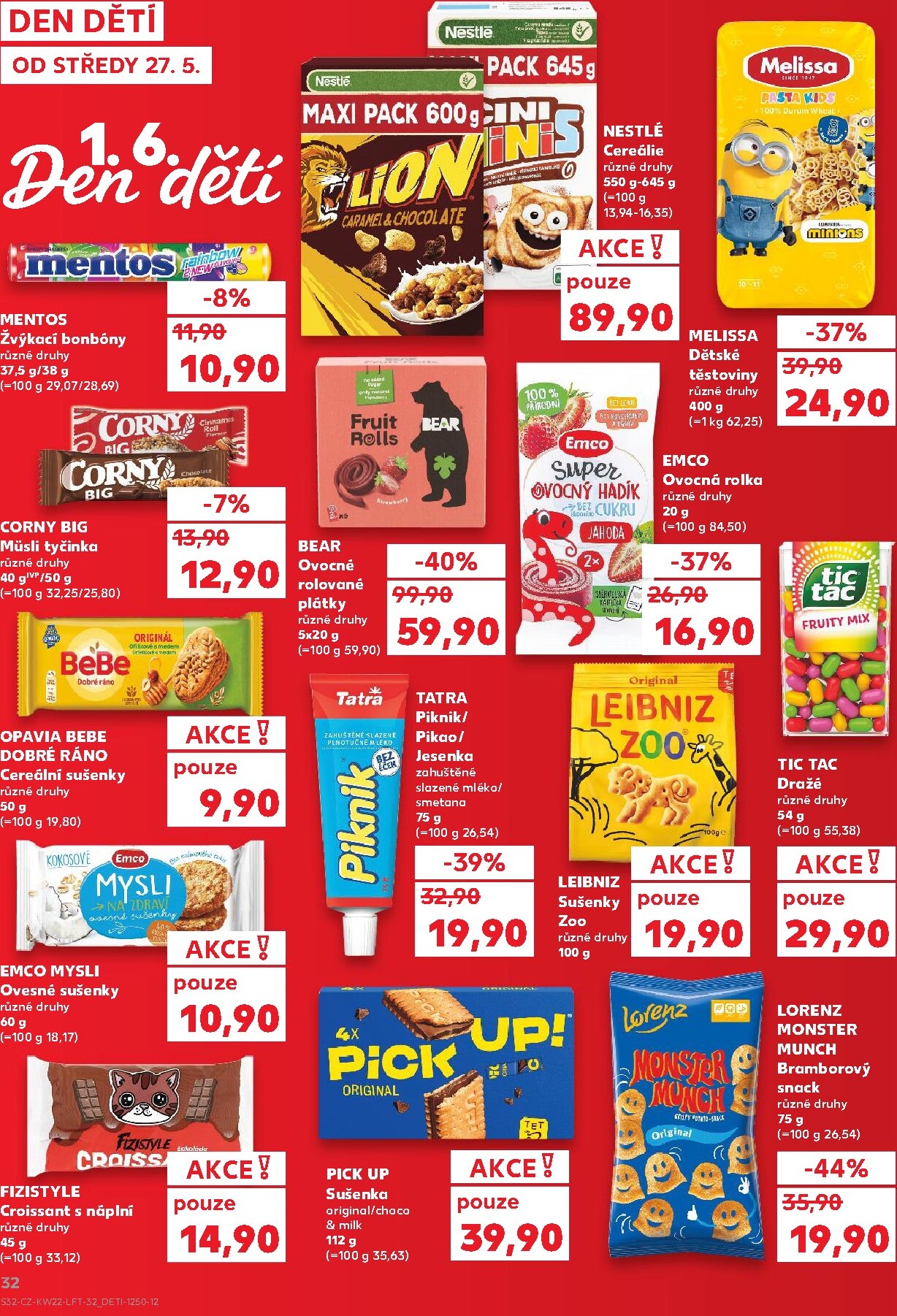 kaufland - Kaufland - Brno leták na příští týden od středy 27.05.2026 do úterý 02.06.2026 - page: 32