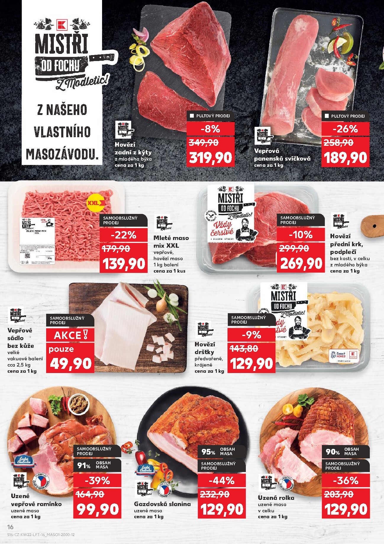 kaufland - Kaufland - Brno leták na příští týden od středy 27.05.2026 do úterý 02.06.2026 - page: 16