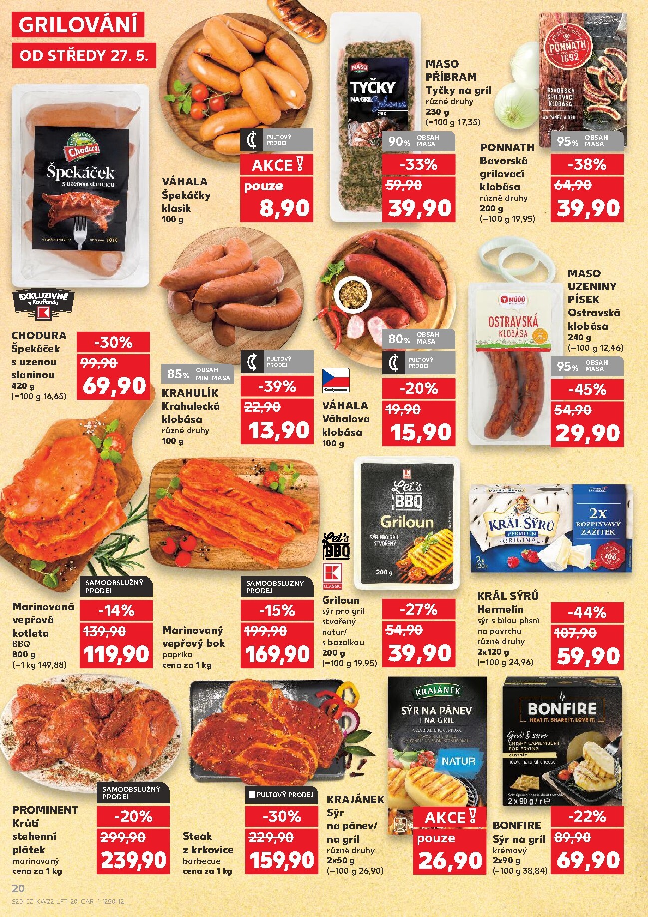 kaufland - Kaufland - Brno leták na příští týden od středy 27.05.2026 do úterý 02.06.2026 - page: 20