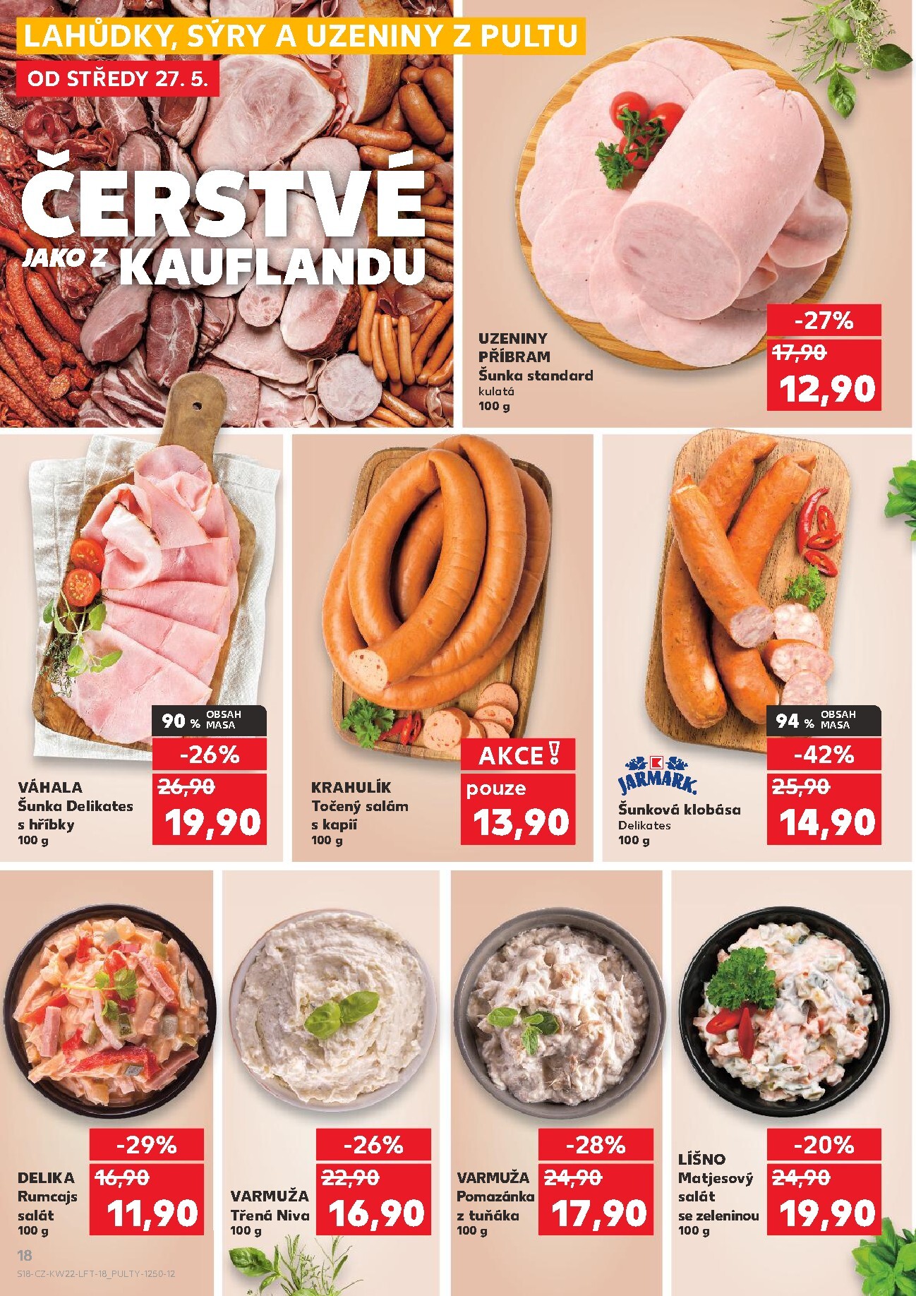 kaufland - Kaufland - Praha 4 leták na příští týden od středy 27.05.2026 do úterý 02.06.2026 - page: 18